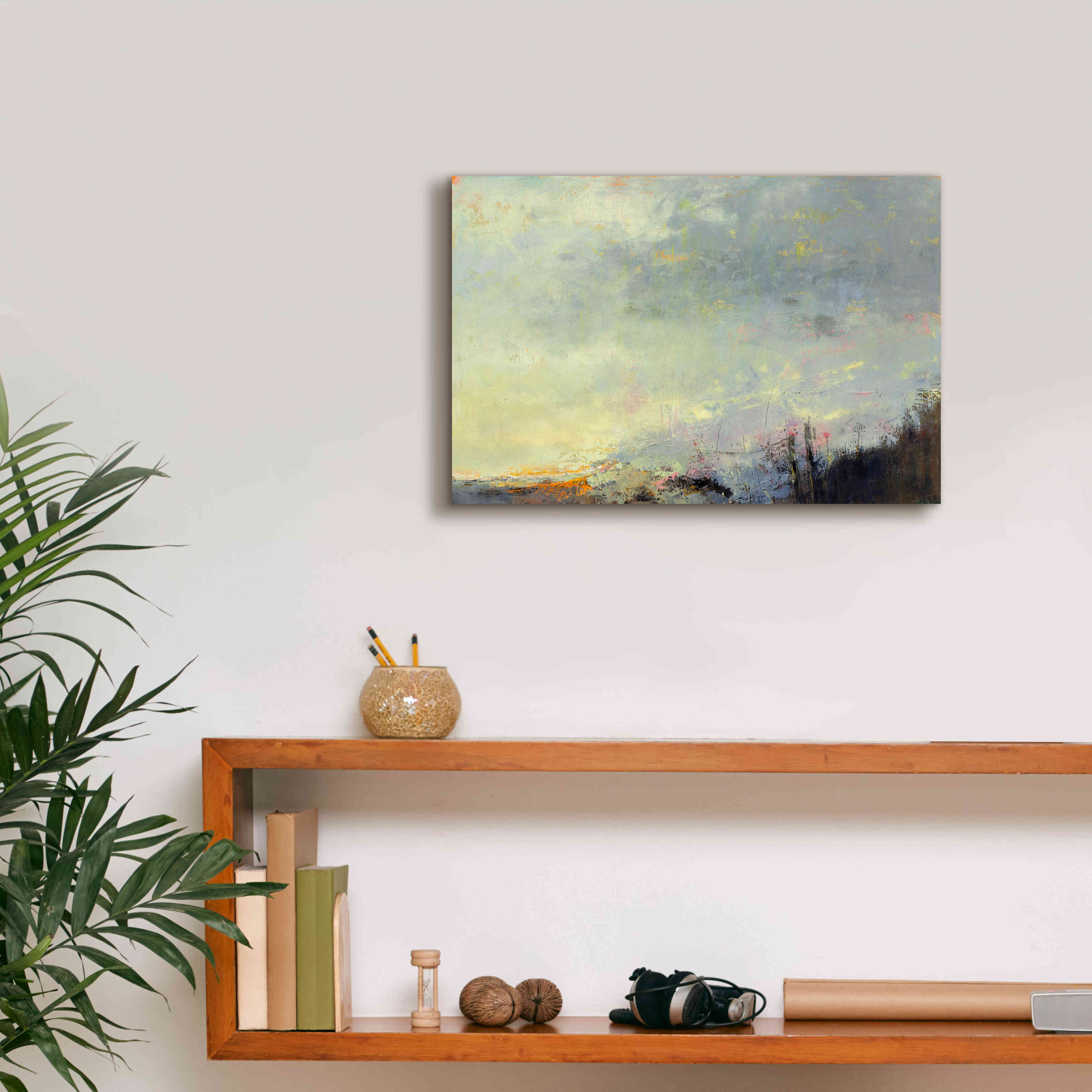 'No Reception' by Patrick Dennis, Giclee Canvas Wall Art,18 x 12