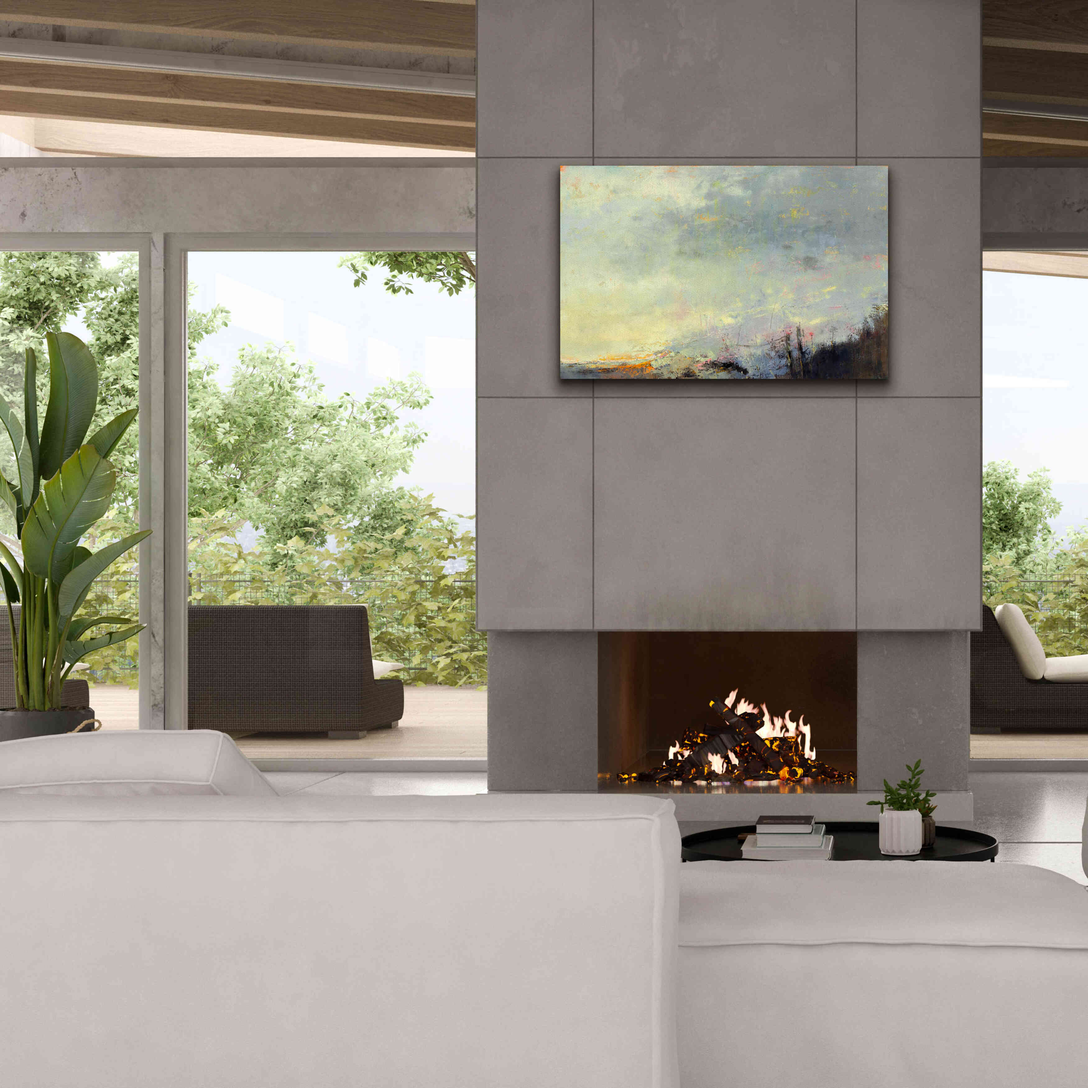 'No Reception' by Patrick Dennis, Giclee Canvas Wall Art,40 x 26