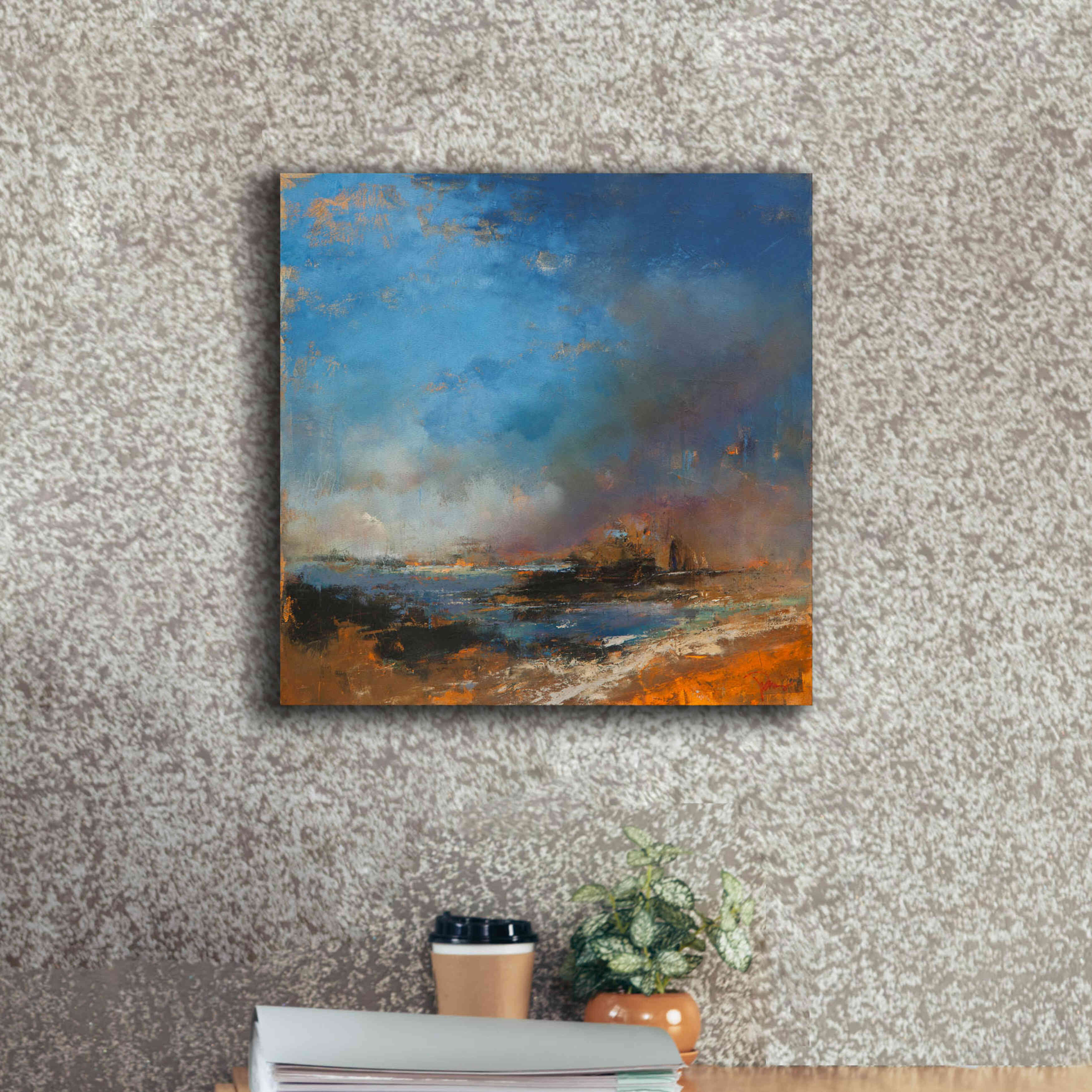 'Reclaimed Land' by Patrick Dennis, Giclee Canvas Wall Art,18 x 18