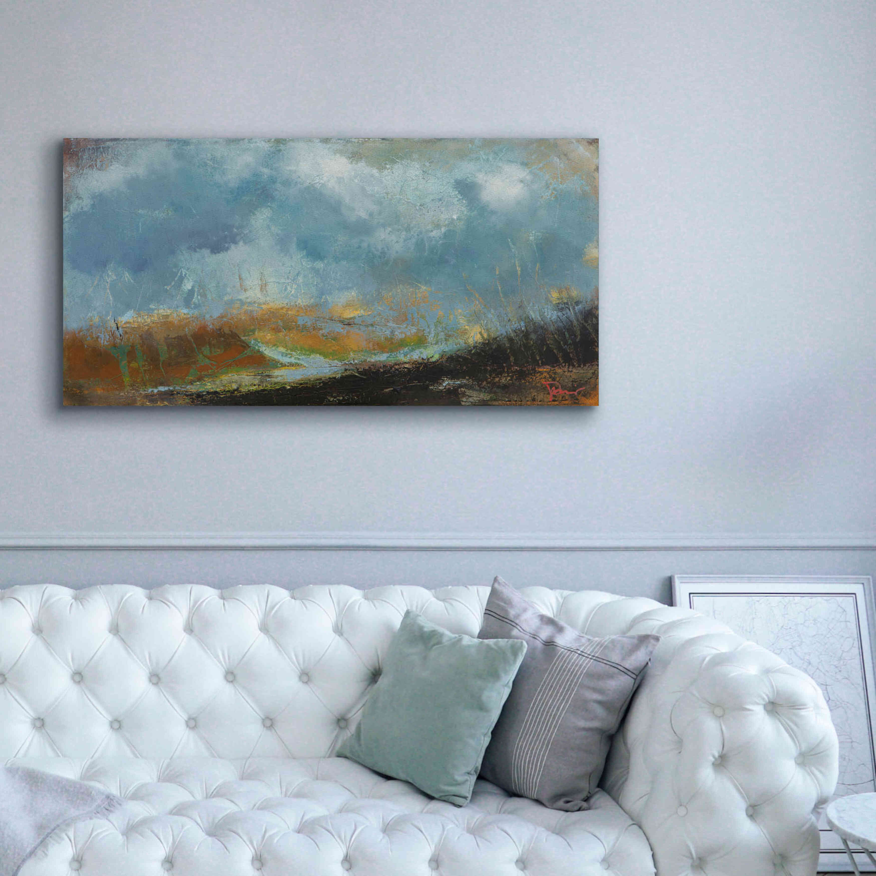 'Spires' by Patrick Dennis, Giclee Canvas Wall Art,60 x 30