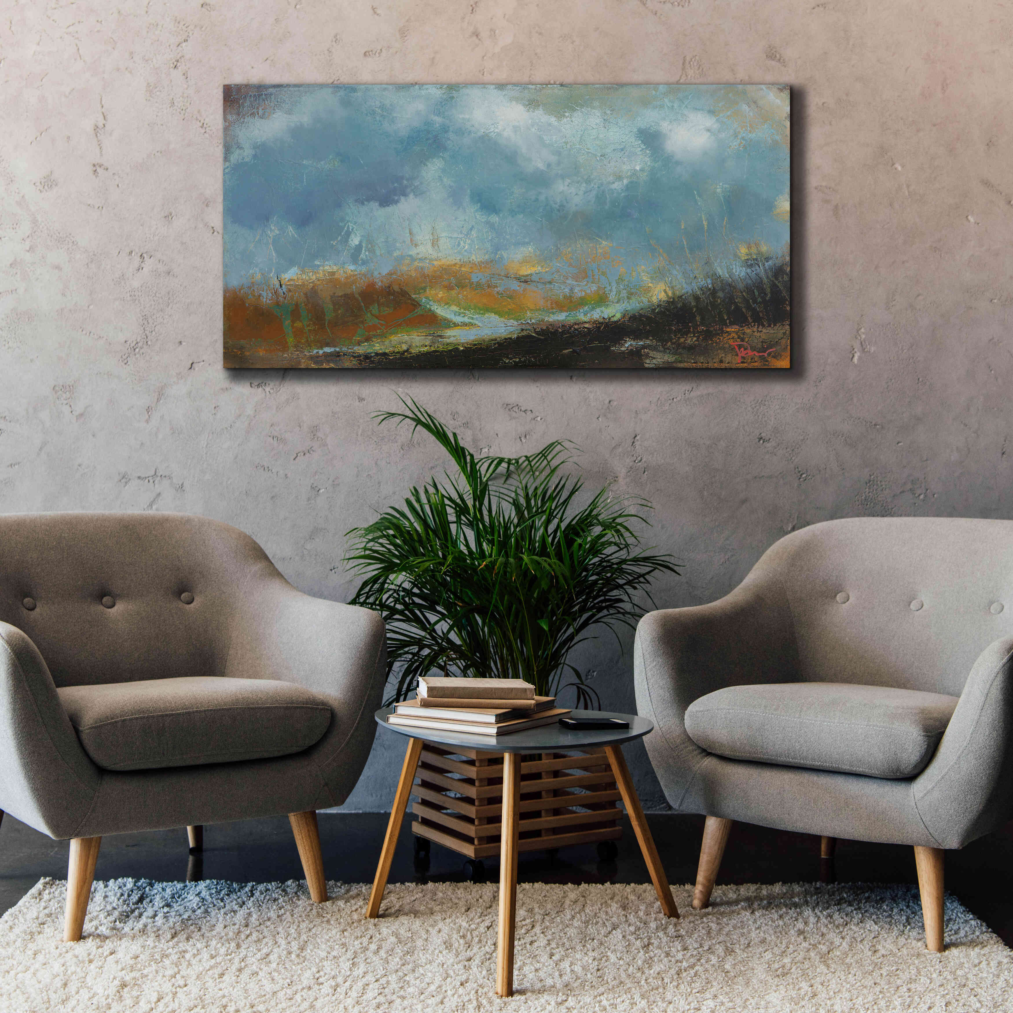 'Spires' by Patrick Dennis, Giclee Canvas Wall Art,60 x 30