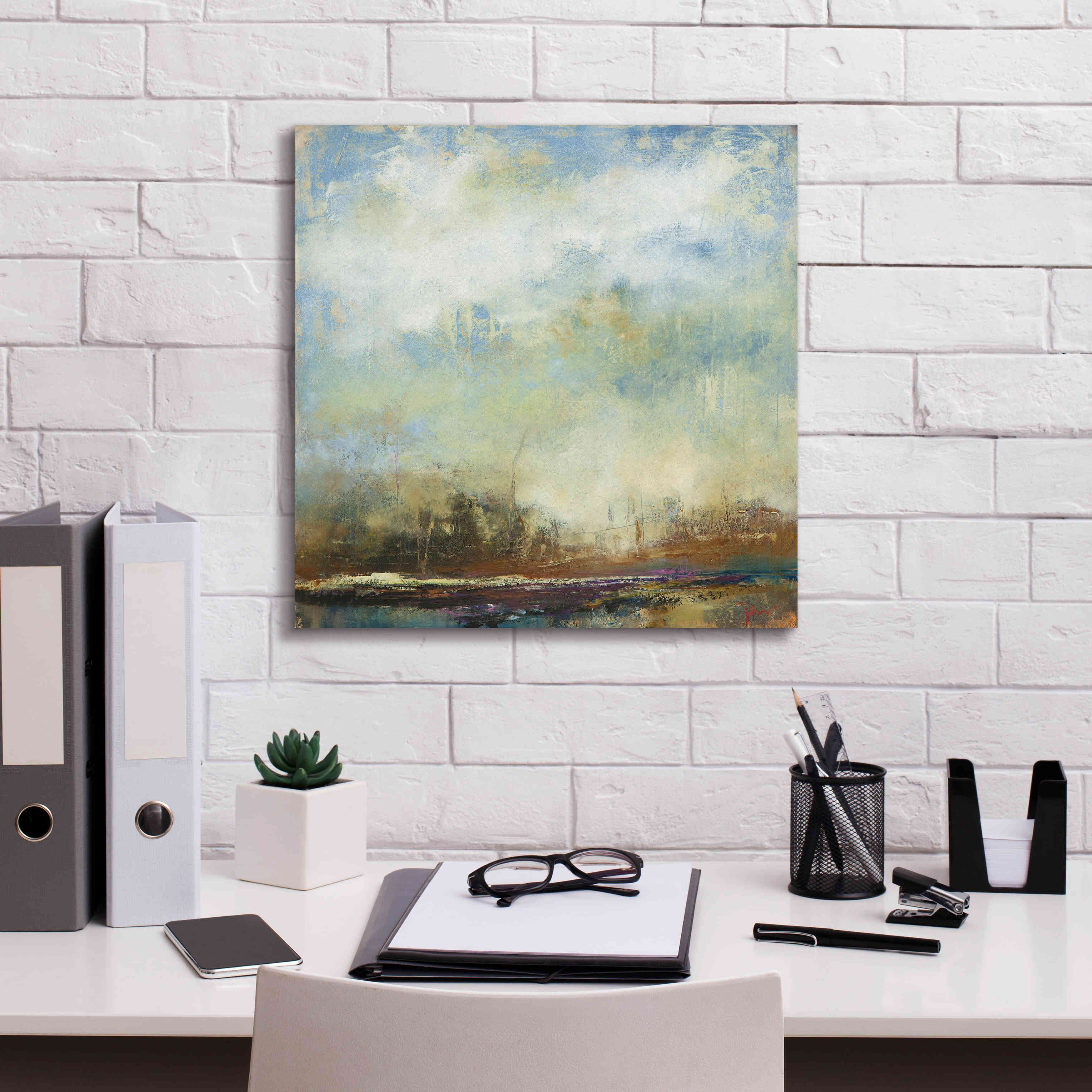 'Thai Effect' by Patrick Dennis, Giclee Canvas Wall Art,18 x 18