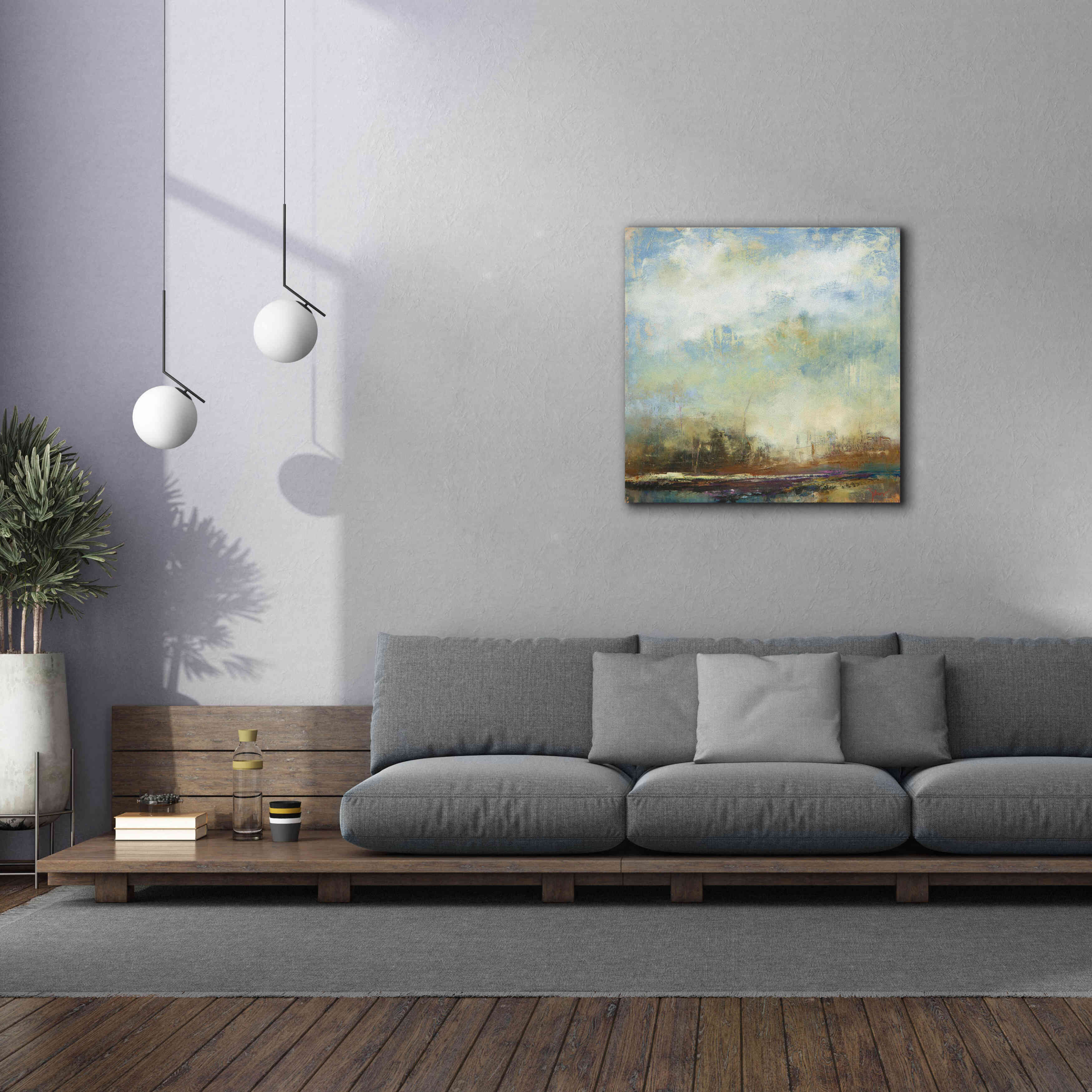 'Thai Effect' by Patrick Dennis, Giclee Canvas Wall Art,37 x 37