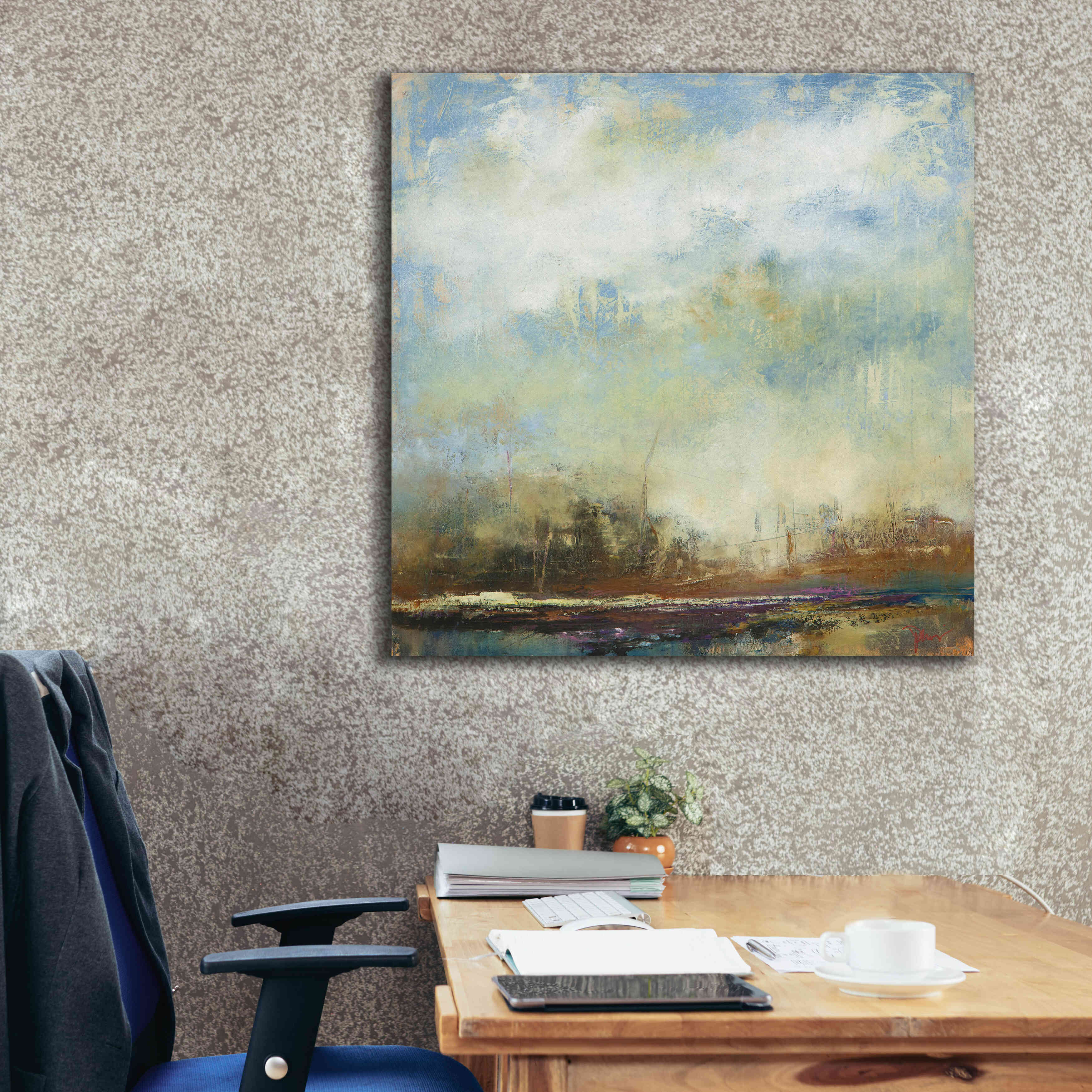 'Thai Effect' by Patrick Dennis, Giclee Canvas Wall Art,37 x 37