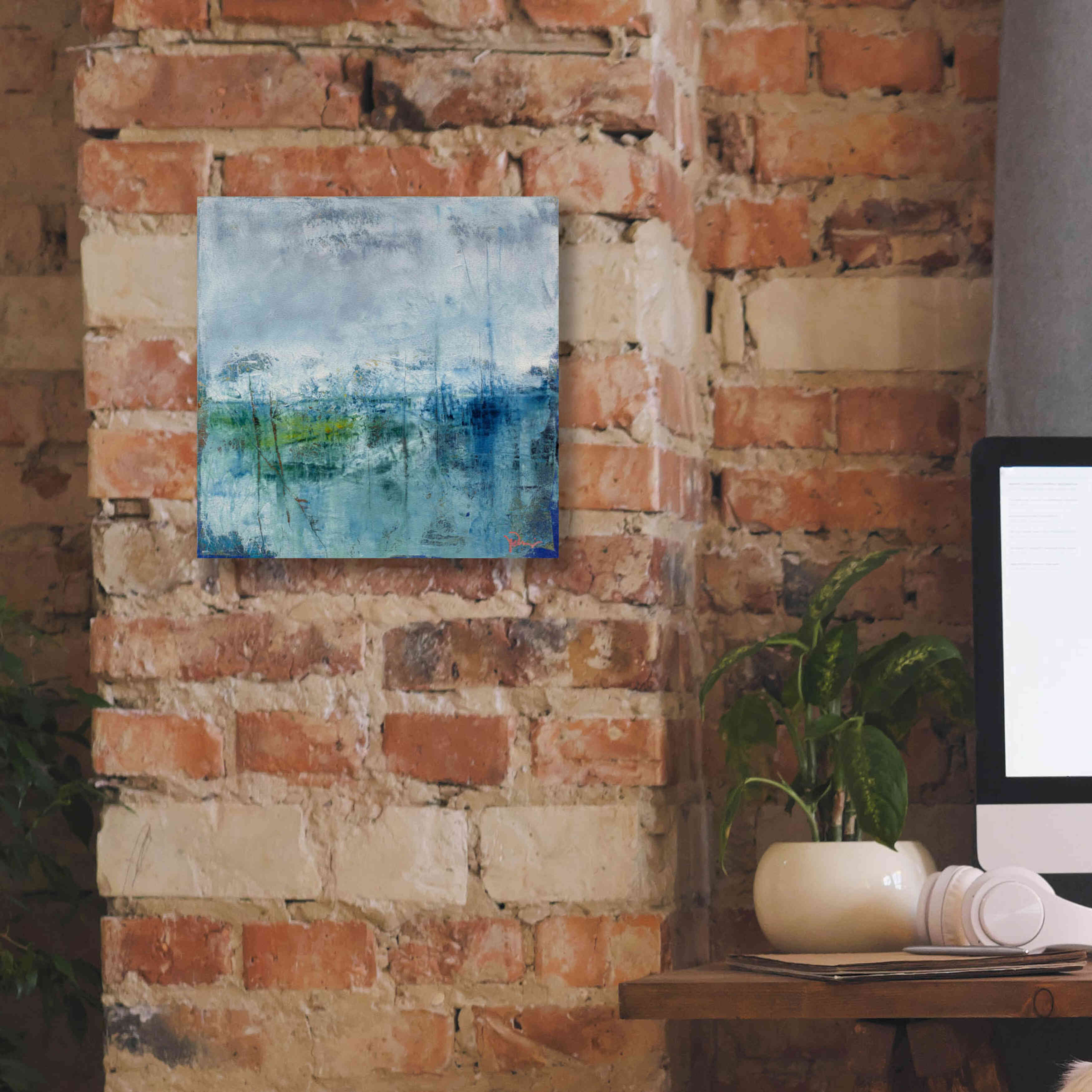 'Thaw' by Patrick Dennis, Giclee Canvas Wall Art,12 x 12