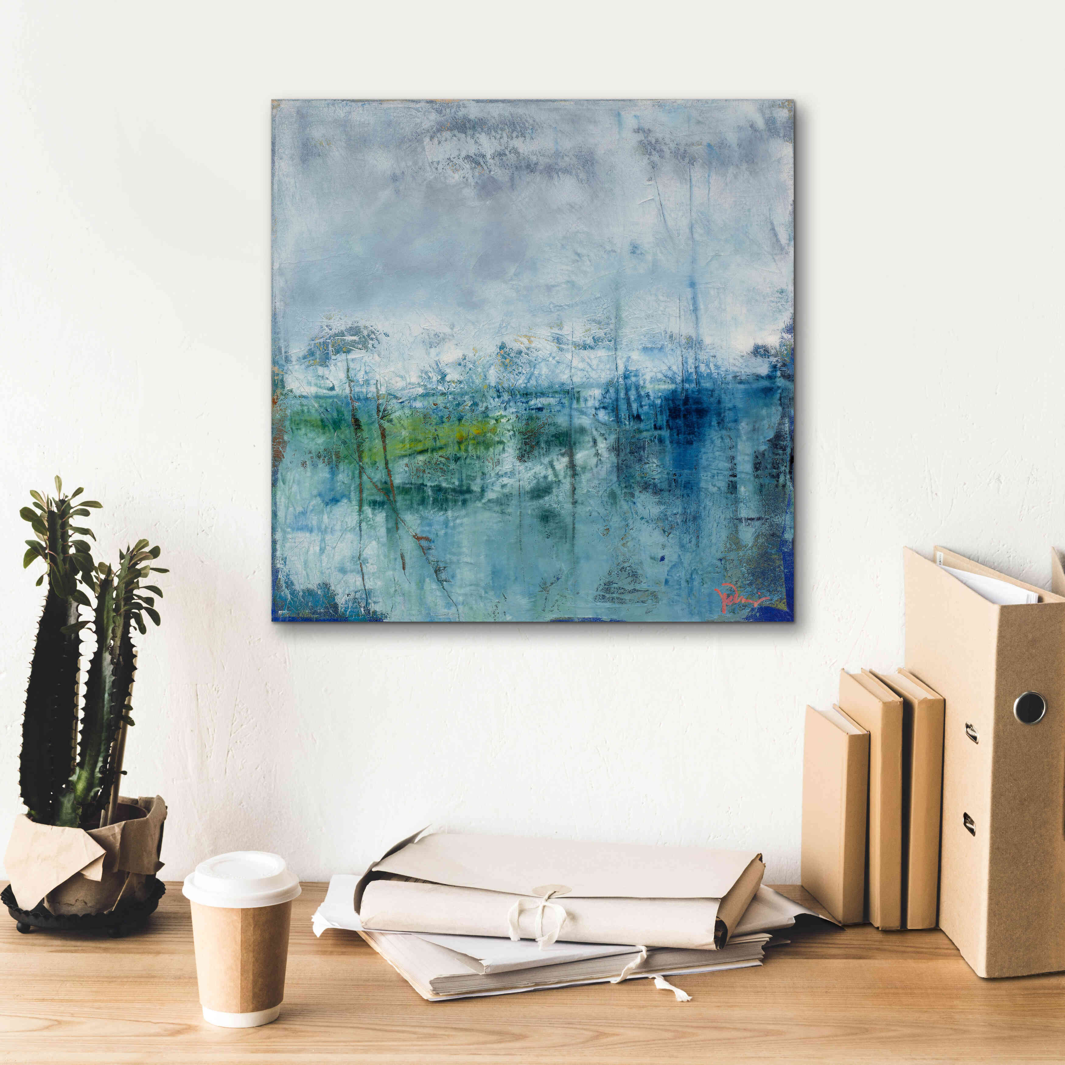 'Thaw' by Patrick Dennis, Giclee Canvas Wall Art,18 x 18