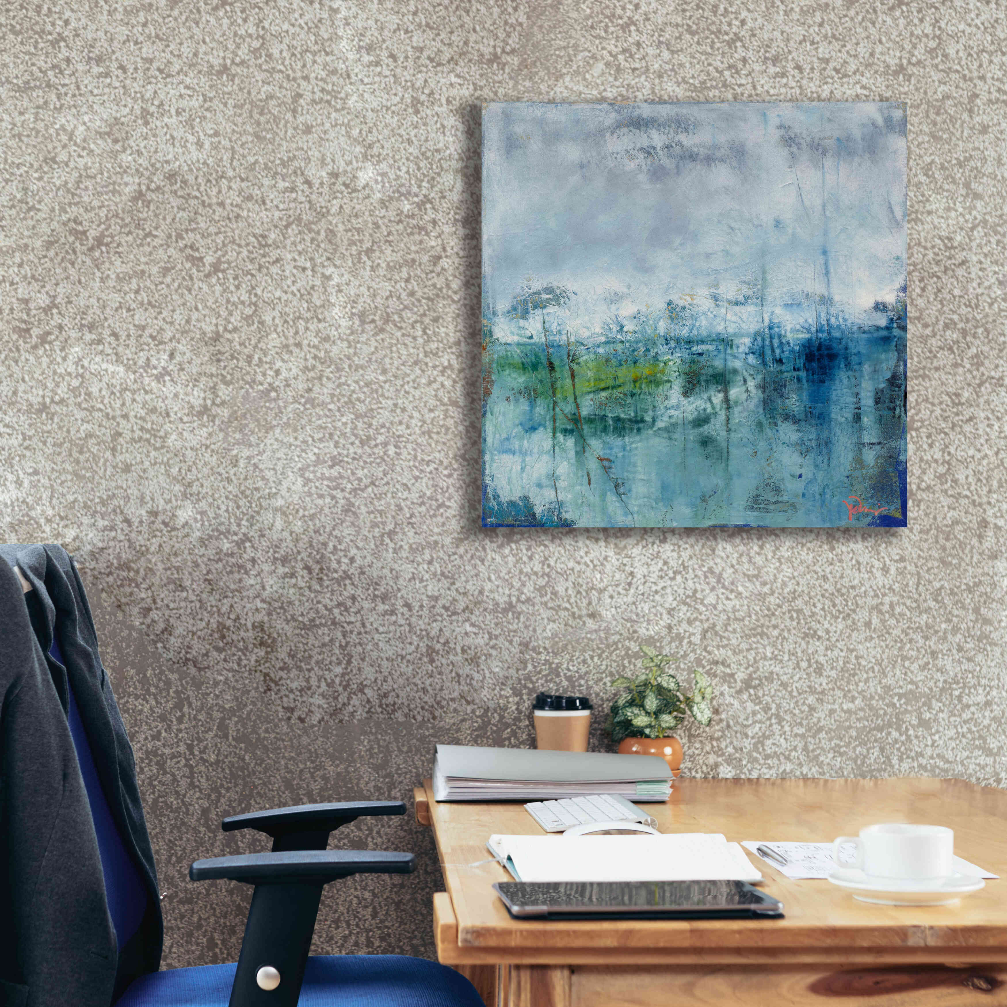 'Thaw' by Patrick Dennis, Giclee Canvas Wall Art,26 x 26