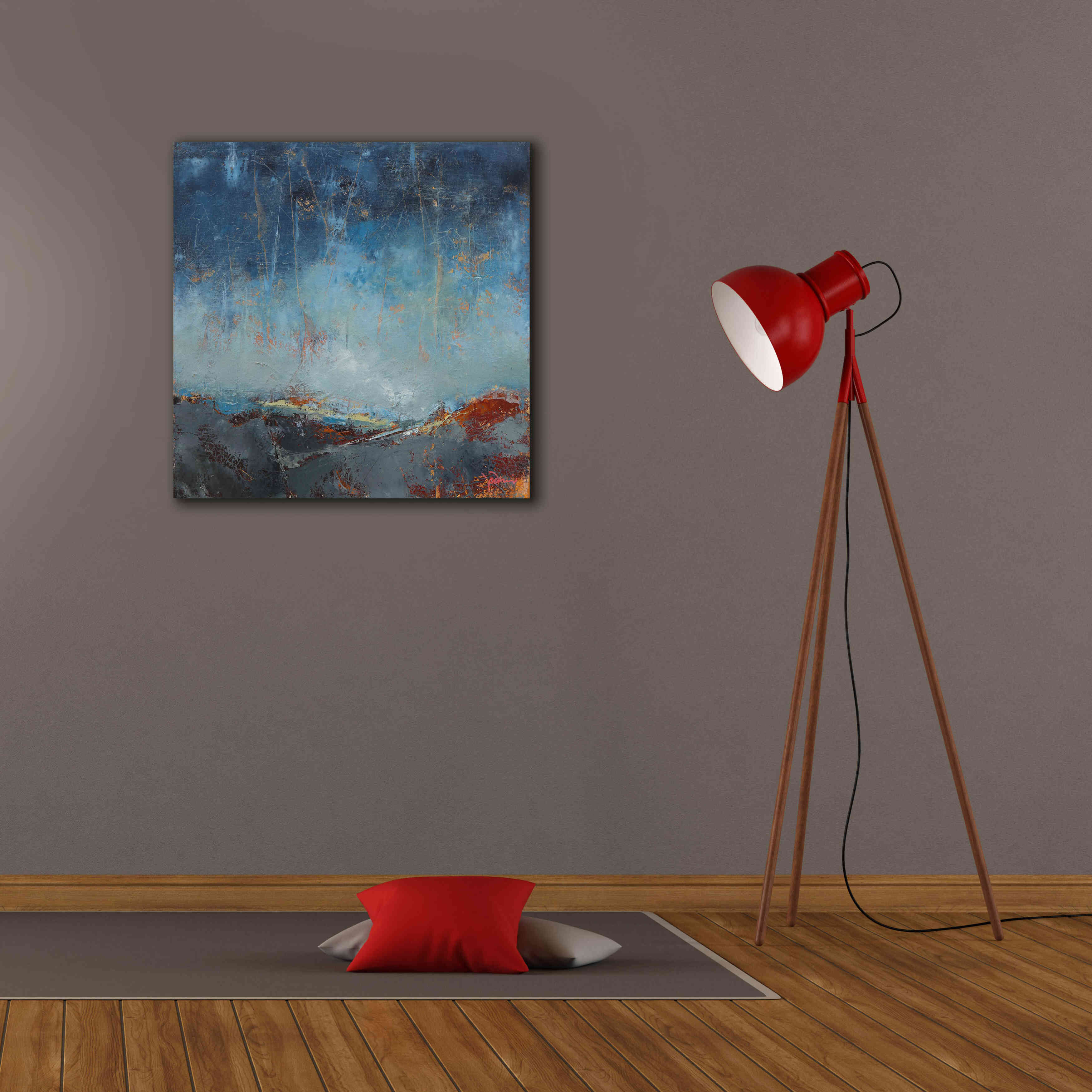 'The Pass' by Patrick Dennis, Giclee Canvas Wall Art,26 x 26