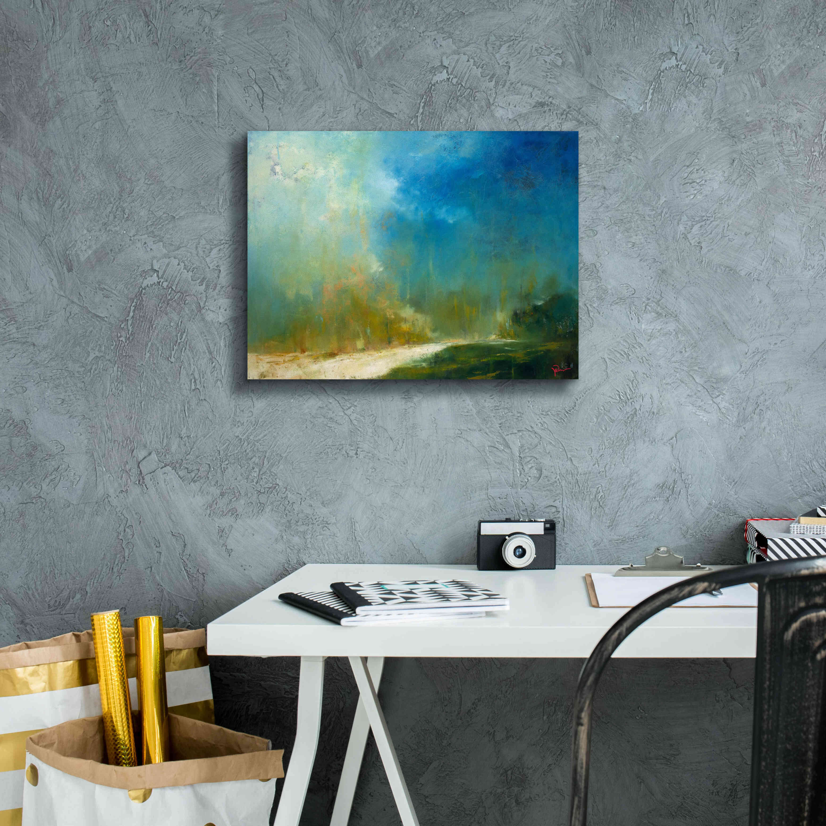 'The Path' by Patrick Dennis, Giclee Canvas Wall Art,16 x 12