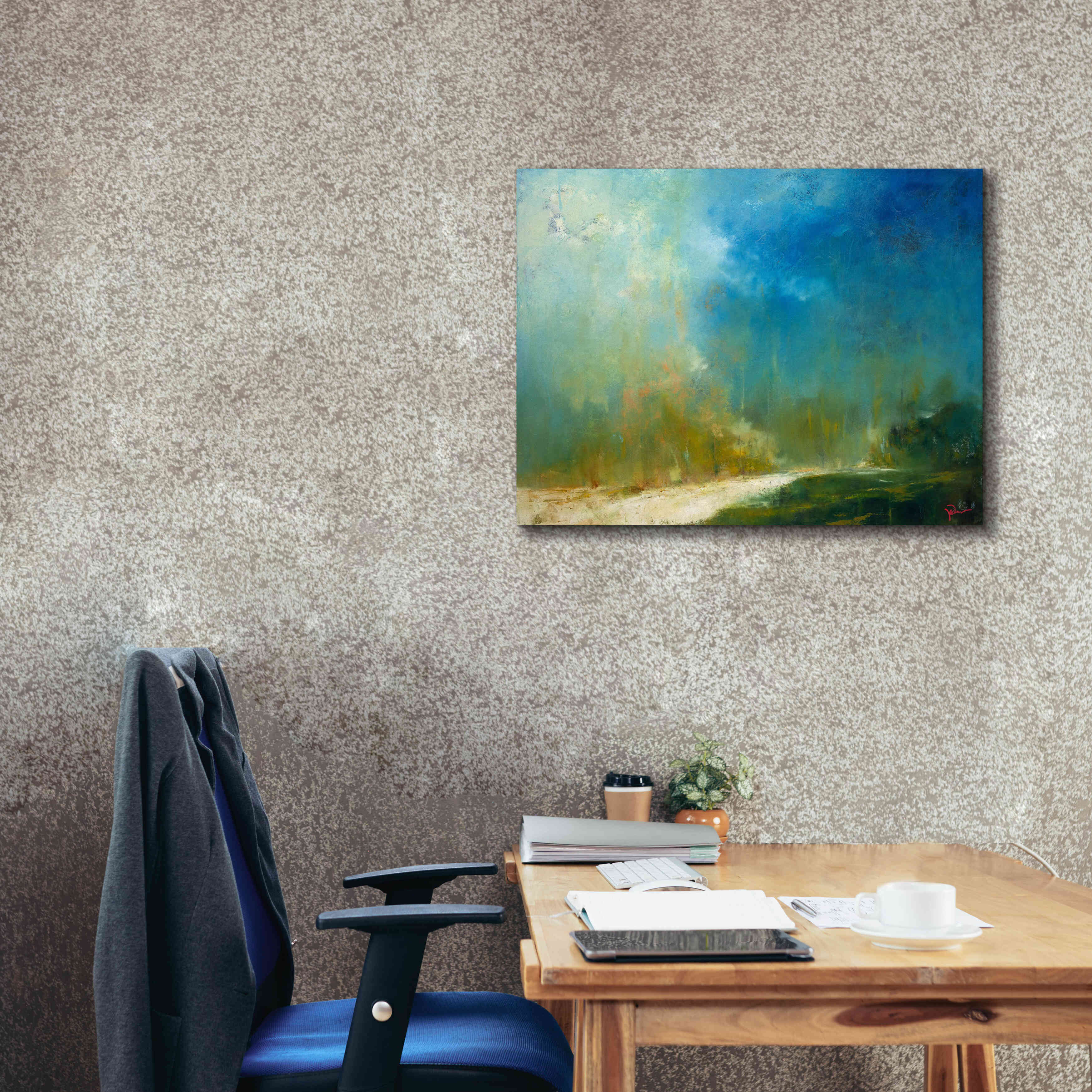 'The Path' by Patrick Dennis, Giclee Canvas Wall Art,34 x 26