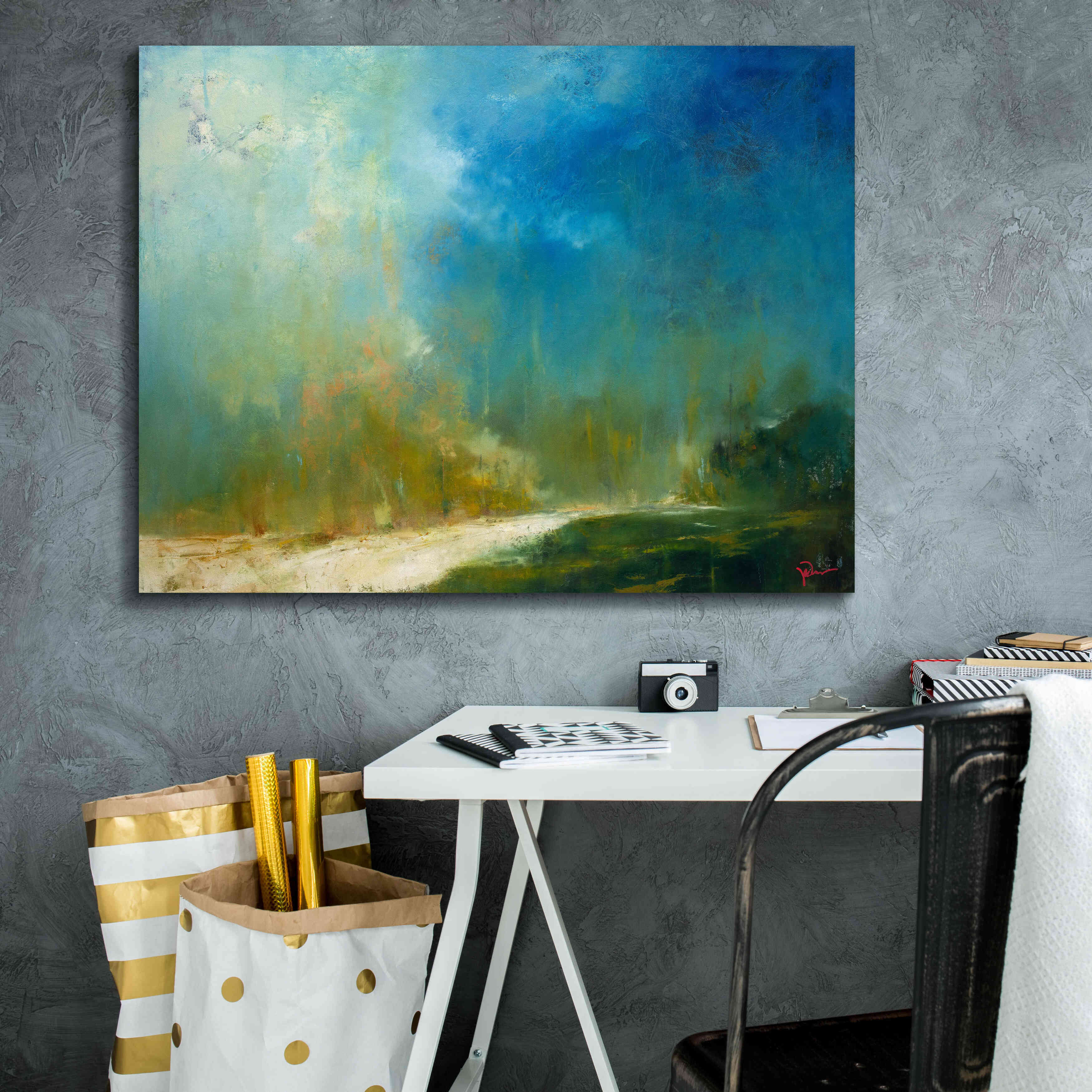 'The Path' by Patrick Dennis, Giclee Canvas Wall Art,34 x 26