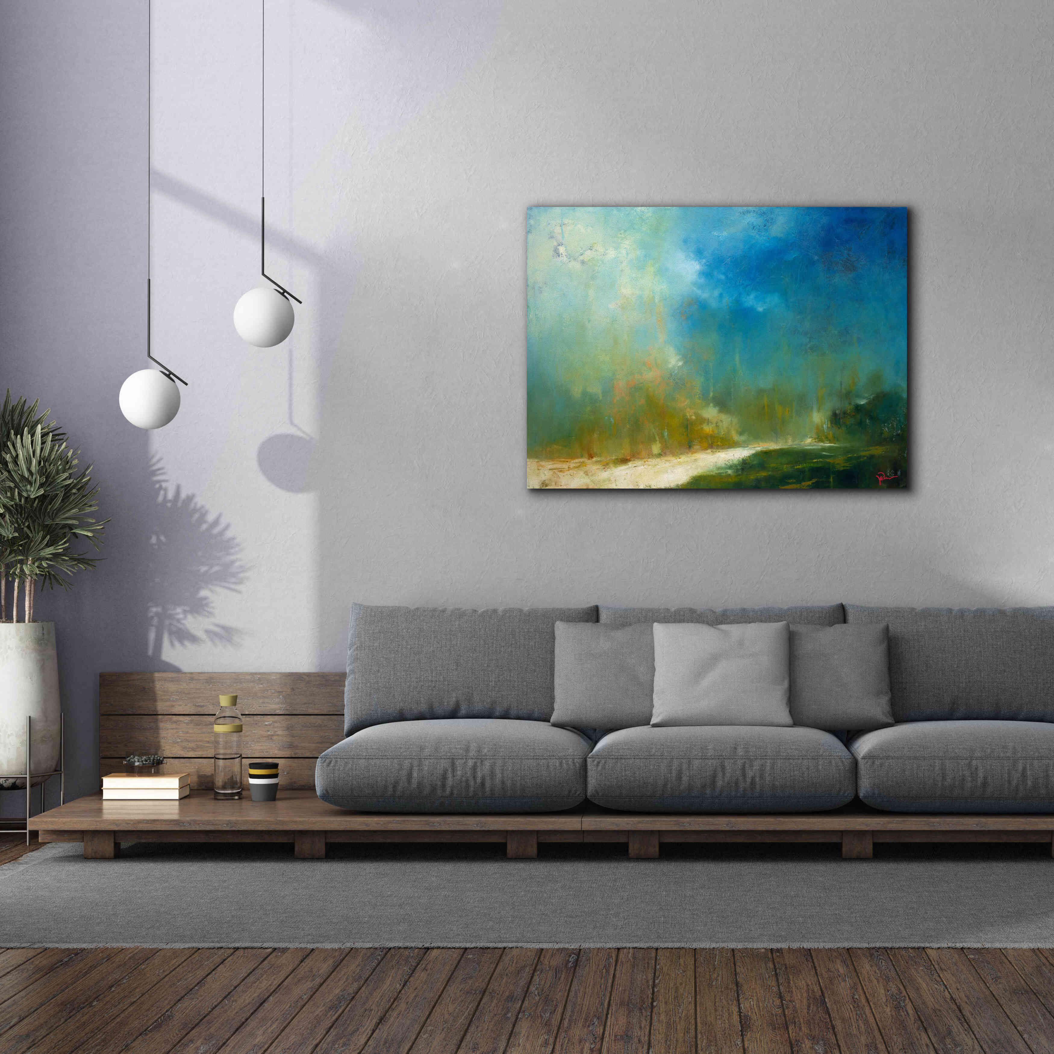 'The Path' by Patrick Dennis, Giclee Canvas Wall Art,54 x 40