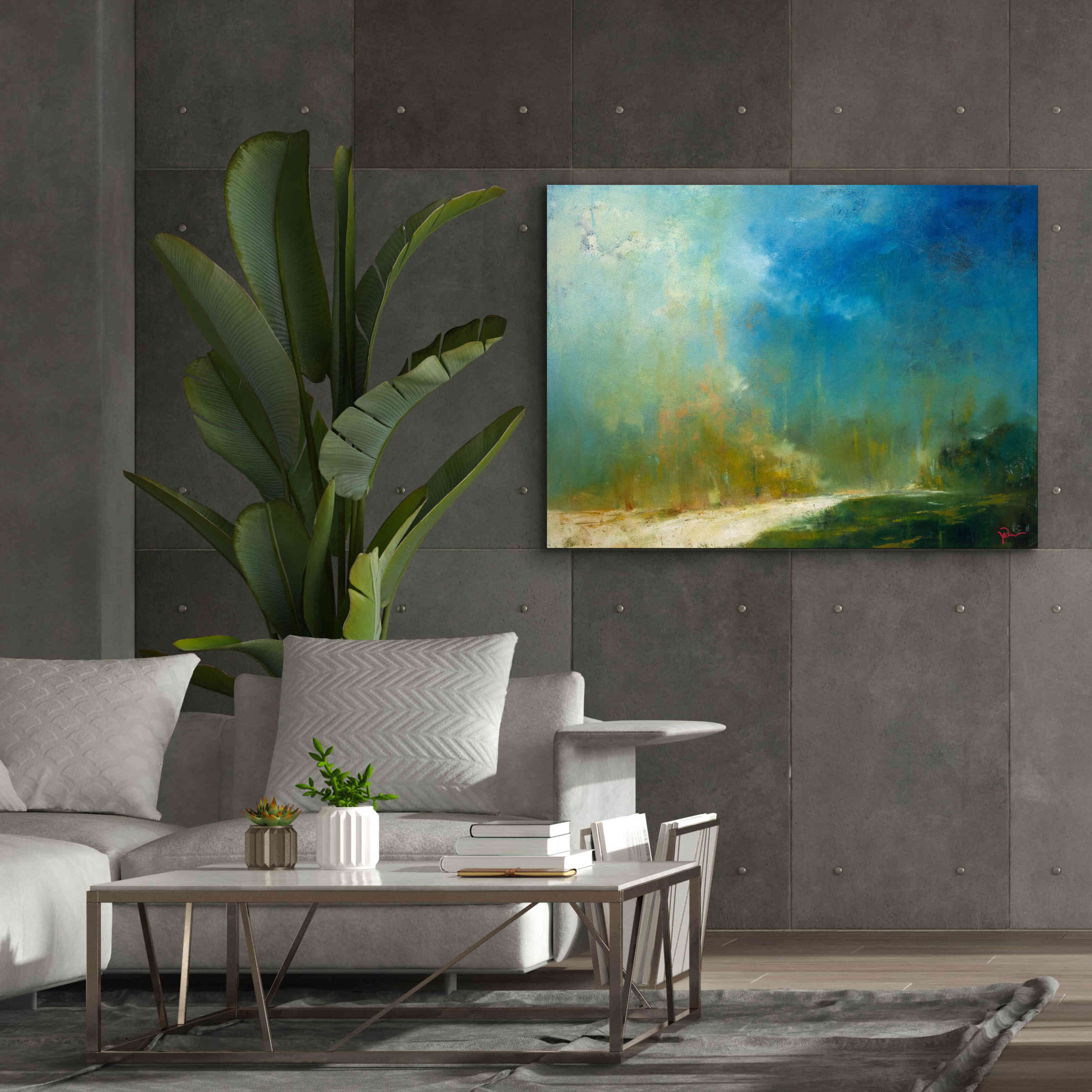 'The Path' by Patrick Dennis, Giclee Canvas Wall Art,54 x 40