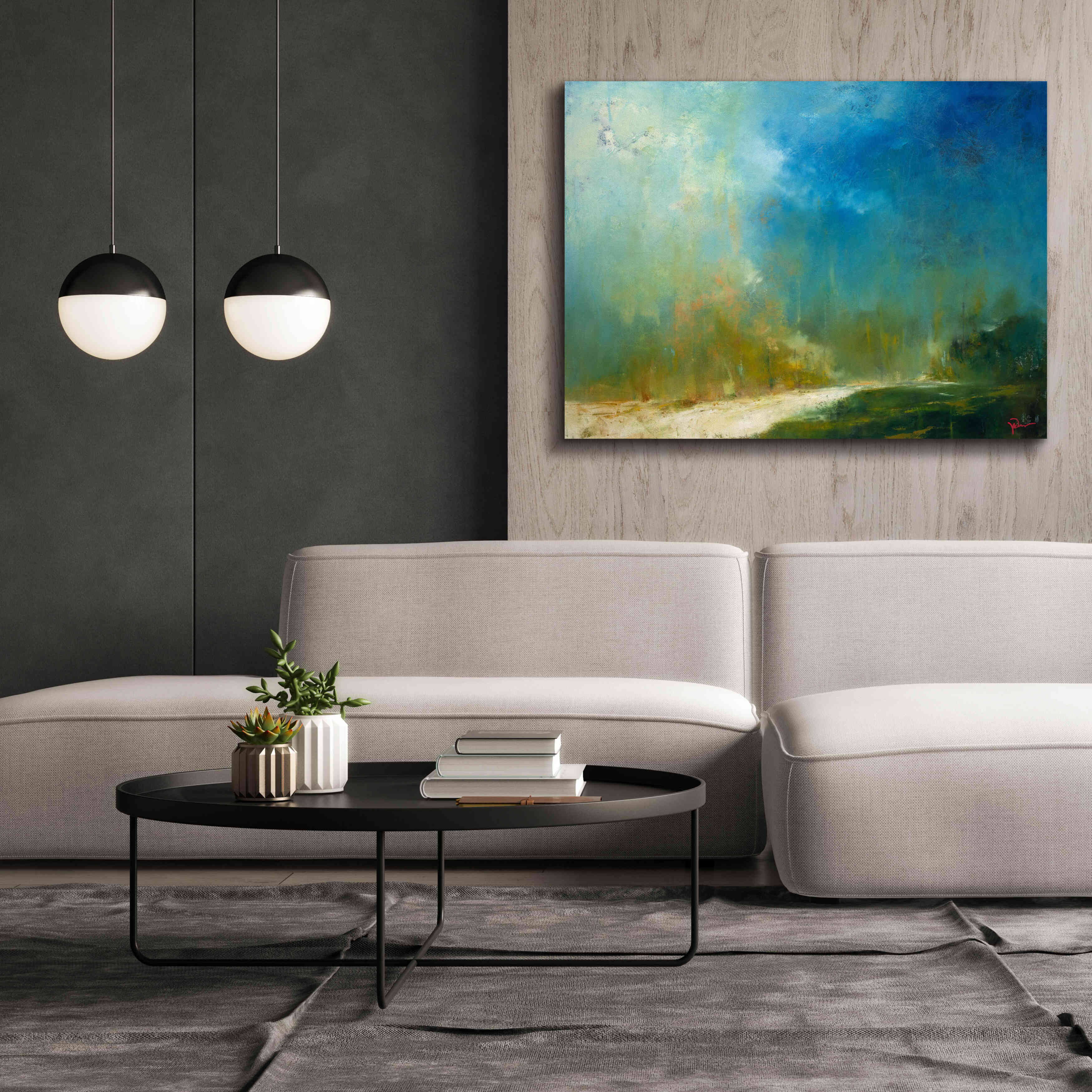 'The Path' by Patrick Dennis, Giclee Canvas Wall Art,54 x 40