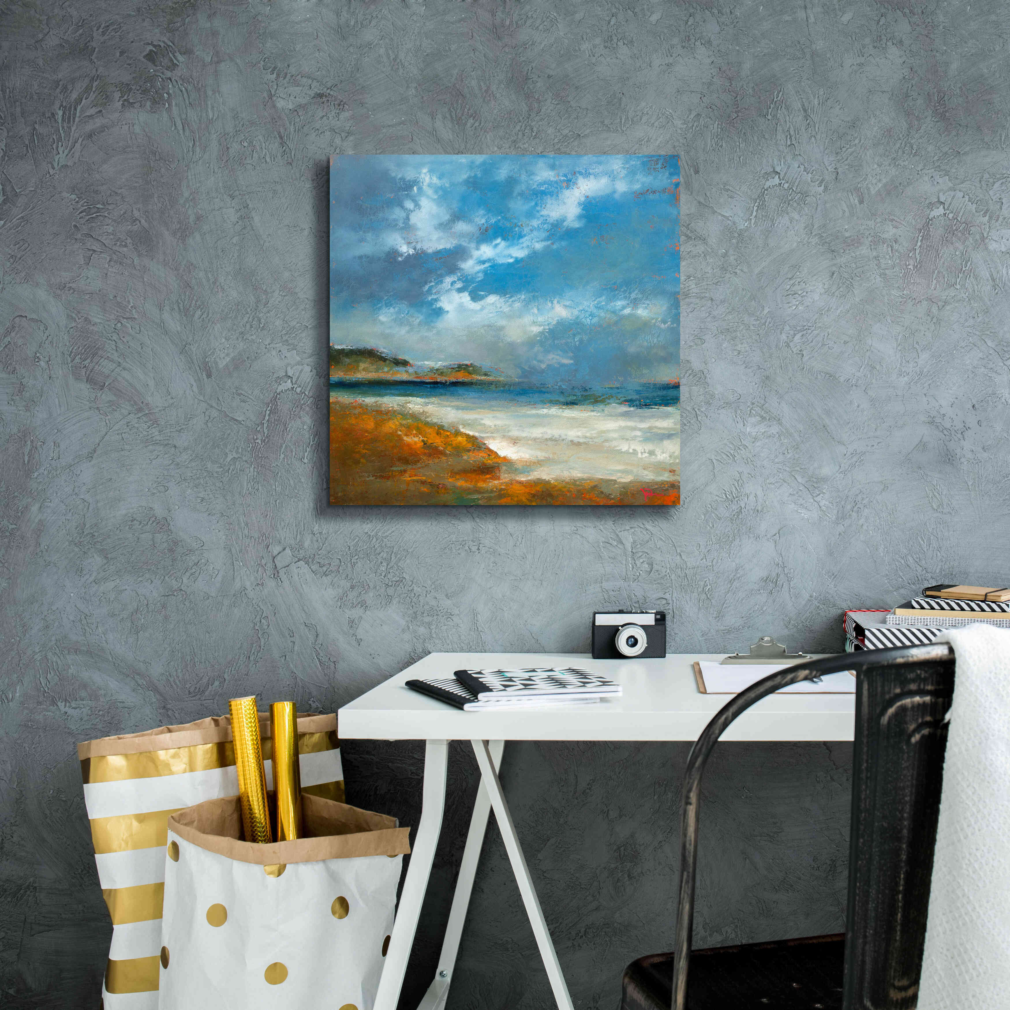 'Williams' by Patrick Dennis, Giclee Canvas Wall Art,18 x 18