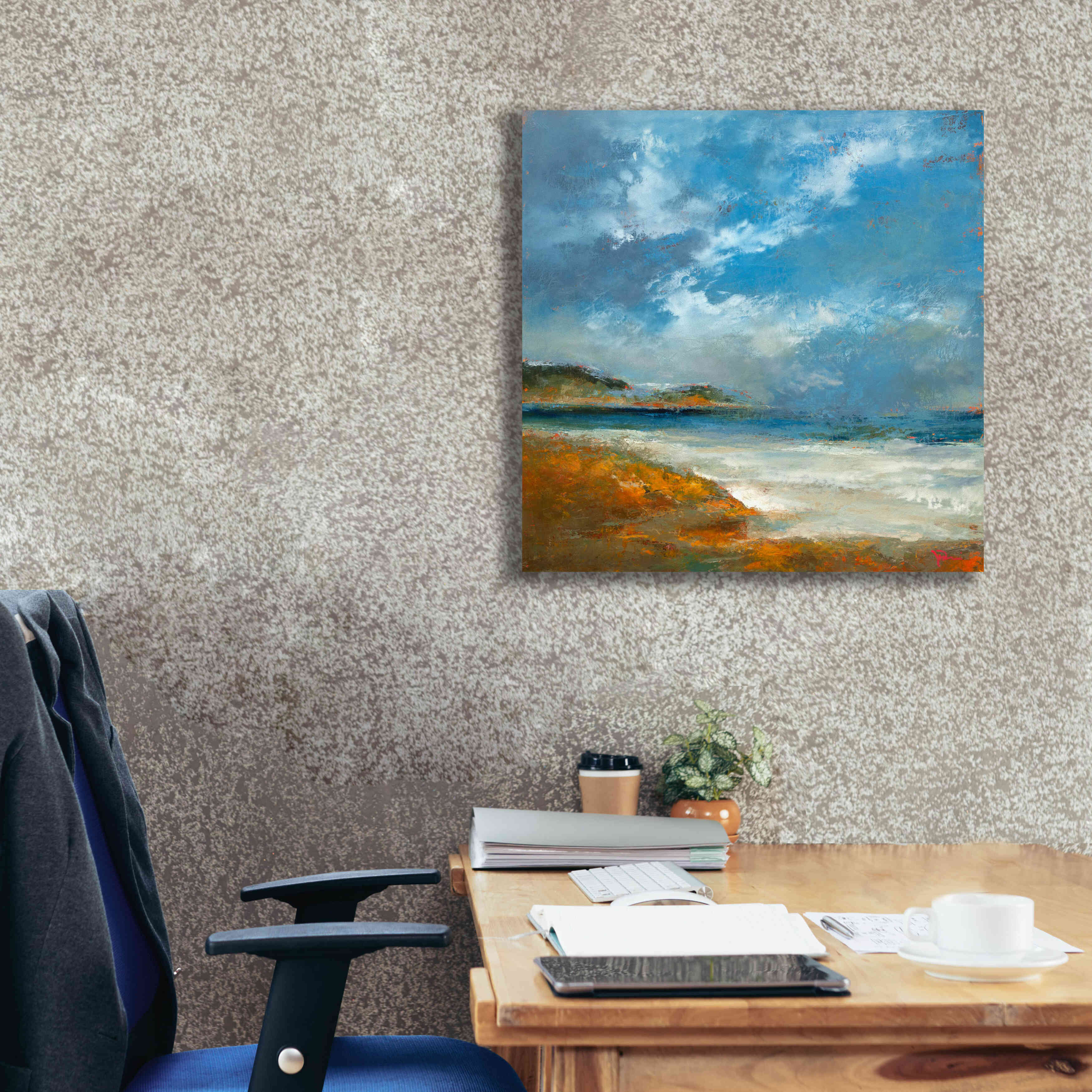 'Williams' by Patrick Dennis, Giclee Canvas Wall Art,26 x 26