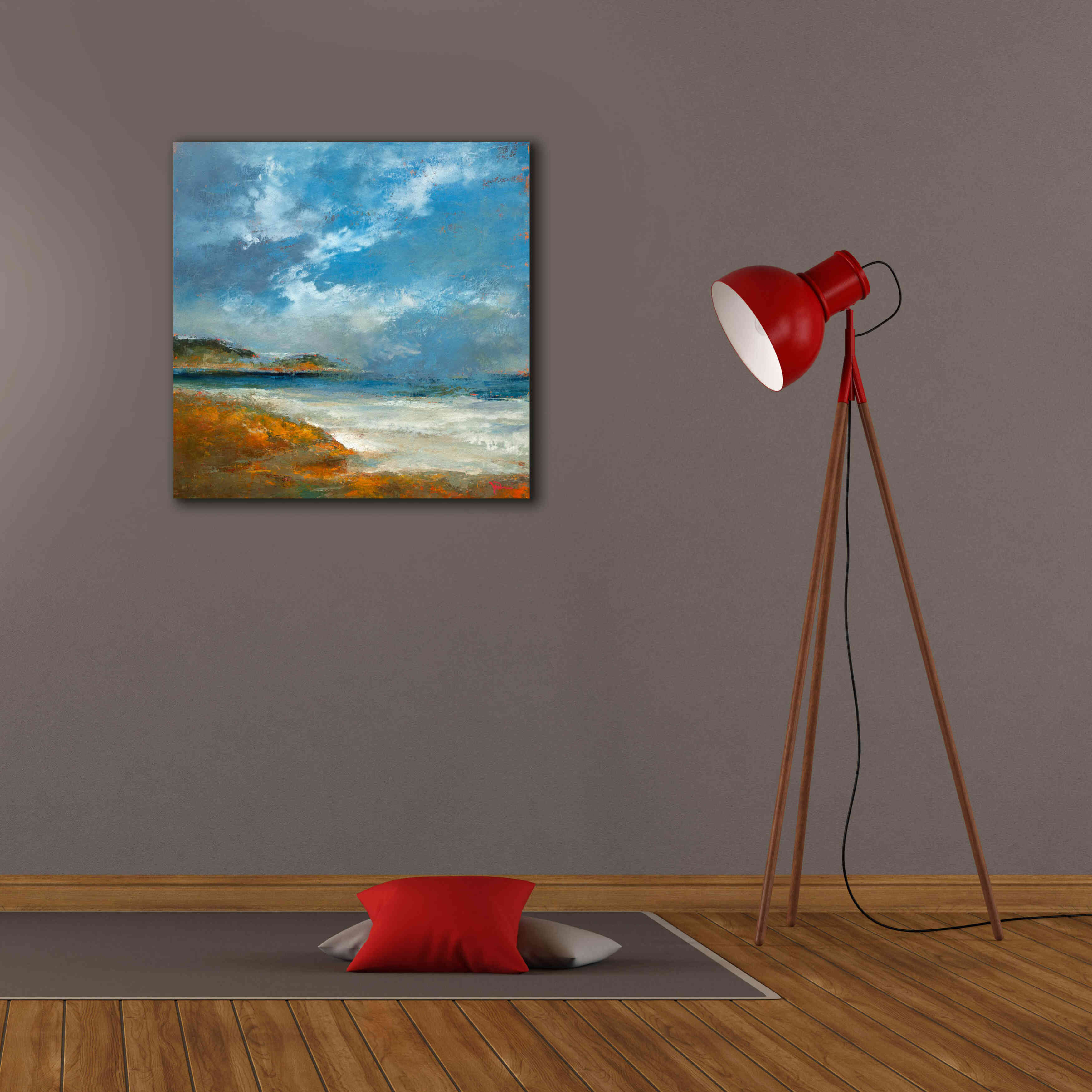 'Williams' by Patrick Dennis, Giclee Canvas Wall Art,26 x 26