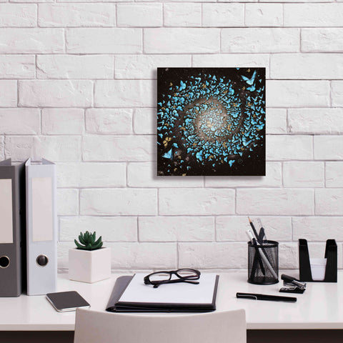 Image of 'Butterfly Galaxy' by Paula Belle Flores, Giclee Canvas Wall Art,12 x 12