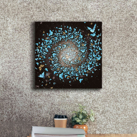 Image of 'Butterfly Galaxy' by Paula Belle Flores, Giclee Canvas Wall Art,18 x 18