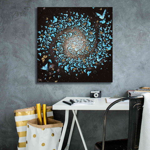 Image of 'Butterfly Galaxy' by Paula Belle Flores, Giclee Canvas Wall Art,26 x 26