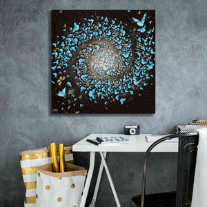 'Butterfly Galaxy' by Paula Belle Flores, Giclee Canvas Wall Art,26 x 26