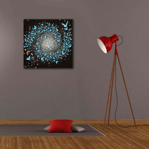 'Butterfly Galaxy' by Paula Belle Flores, Giclee Canvas Wall Art,26 x 26