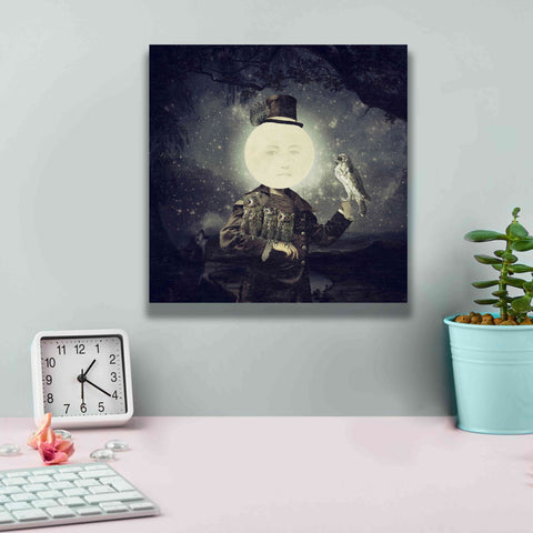 Image of 'Full Moon' by Paula Belle Flores, Giclee Canvas Wall Art,12 x 12