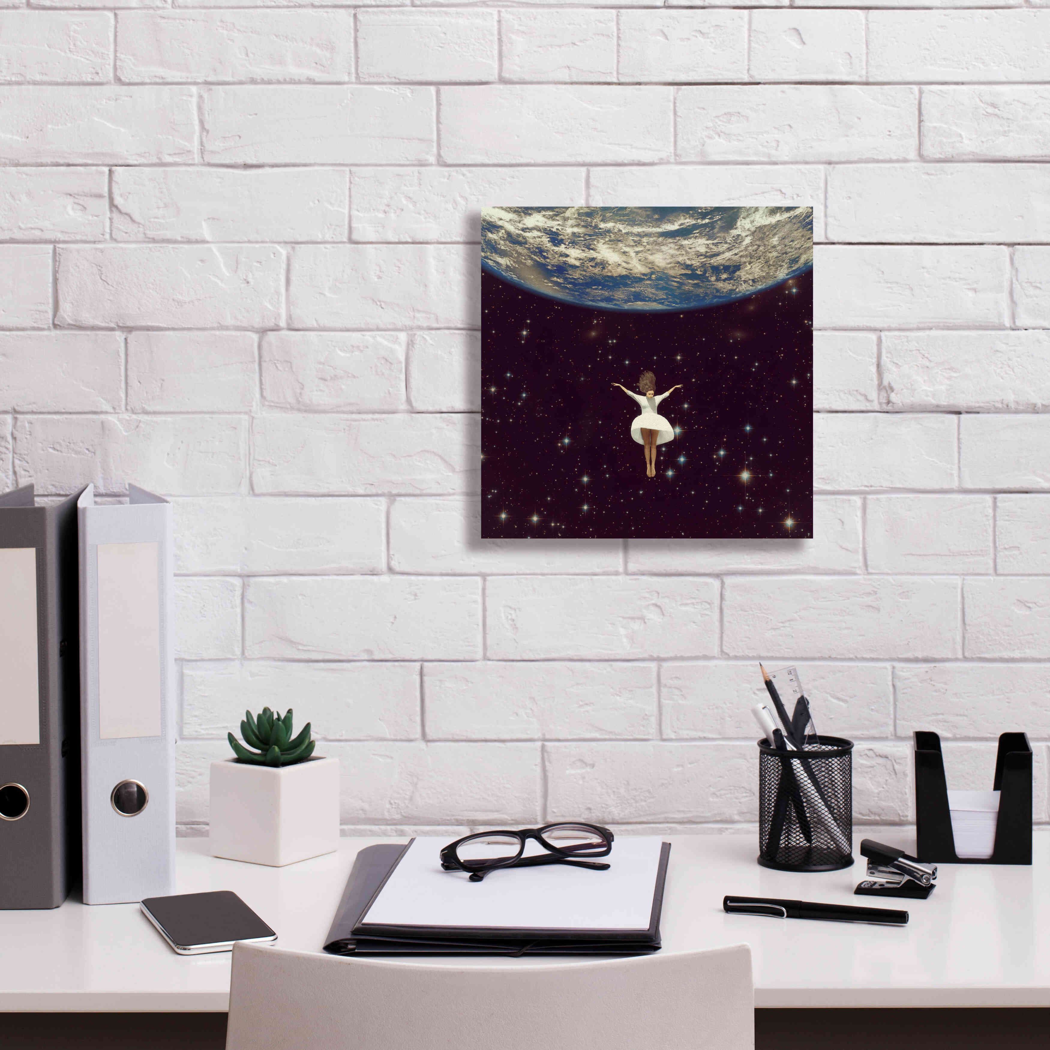 'Let It All Go' by Paula Belle Flores, Giclee Canvas Wall Art,12 x 12