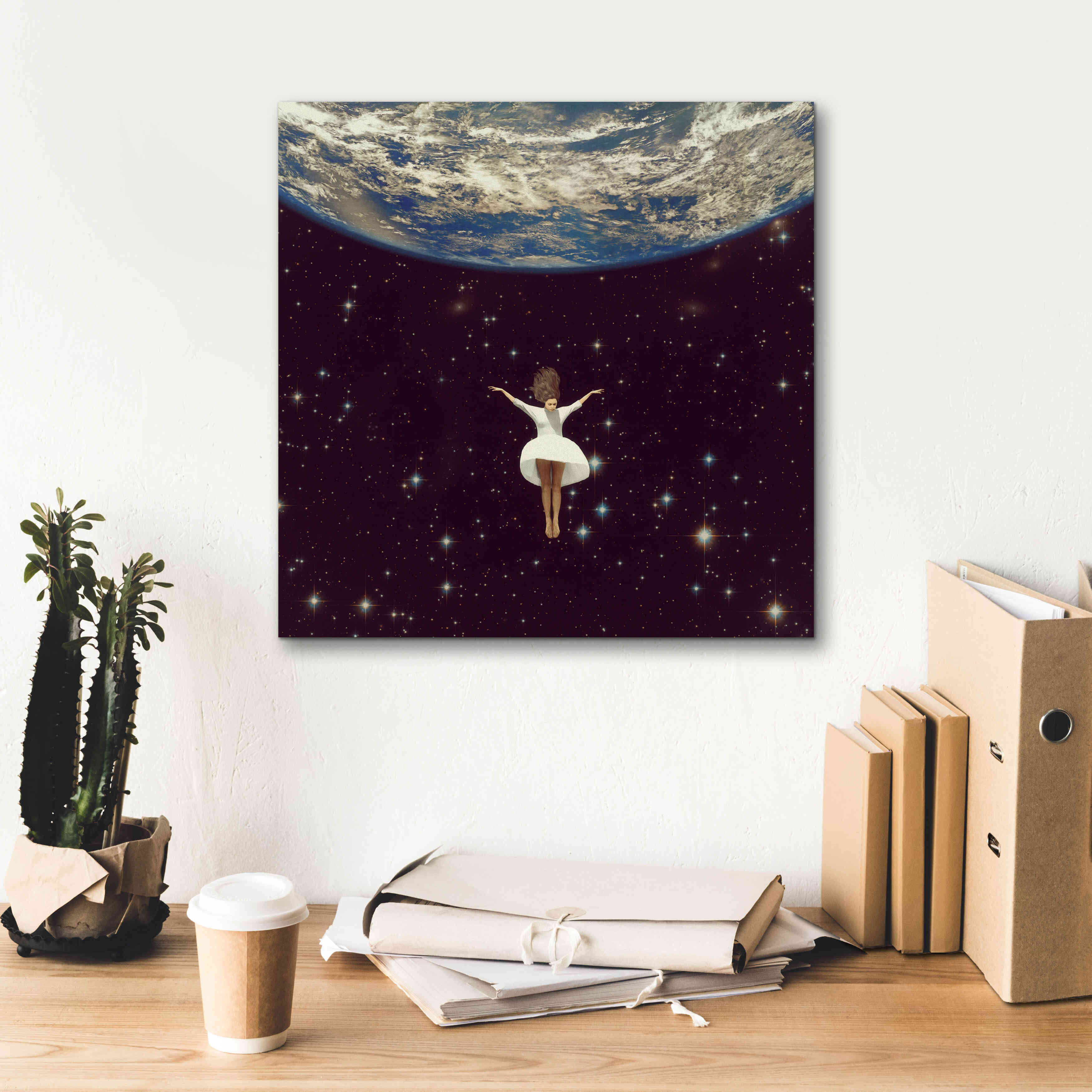 'Let It All Go' by Paula Belle Flores, Giclee Canvas Wall Art,18 x 18