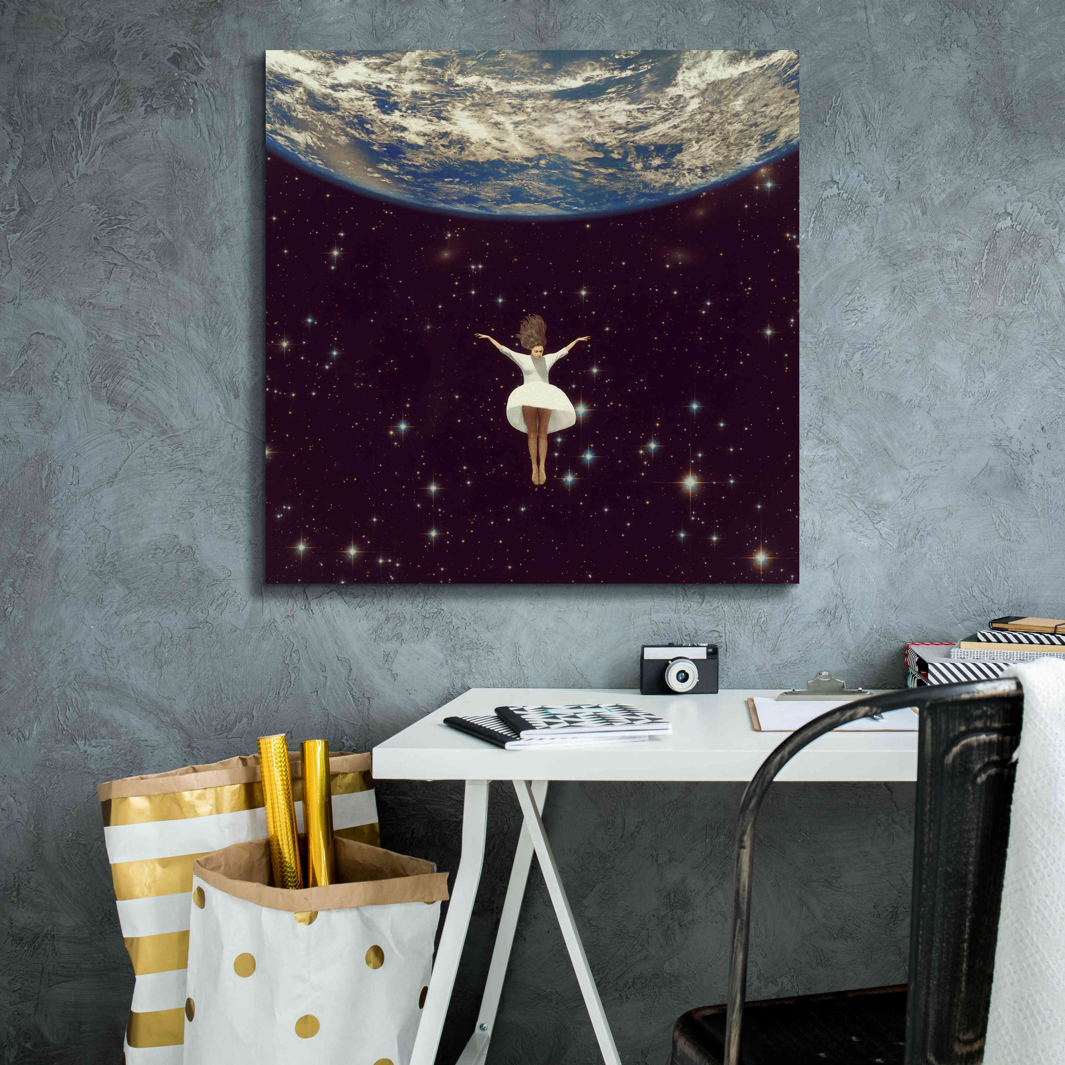 'Let It All Go' by Paula Belle Flores, Giclee Canvas Wall Art,26 x 26