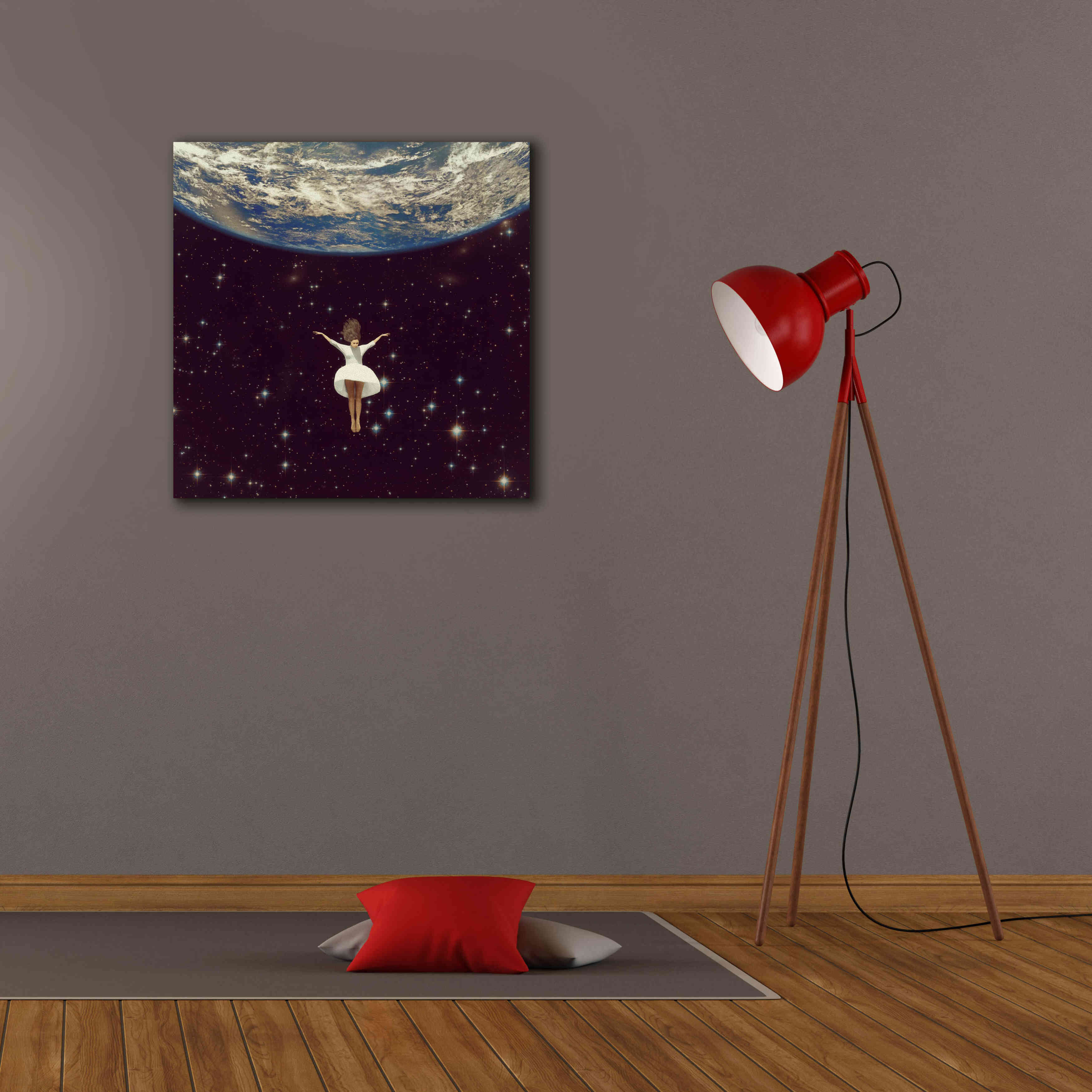 'Let It All Go' by Paula Belle Flores, Giclee Canvas Wall Art,26 x 26