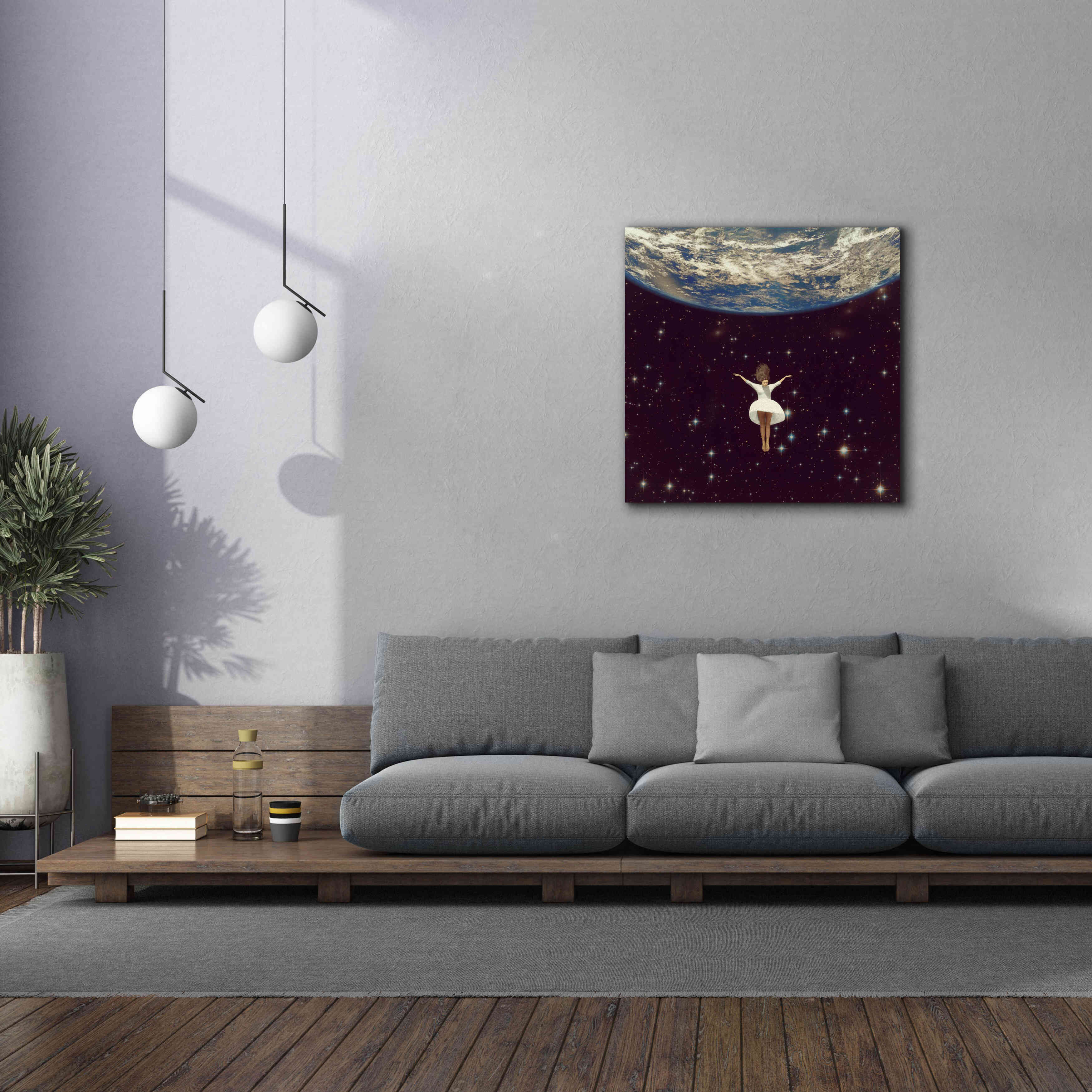 'Let It All Go' by Paula Belle Flores, Giclee Canvas Wall Art,37 x 37