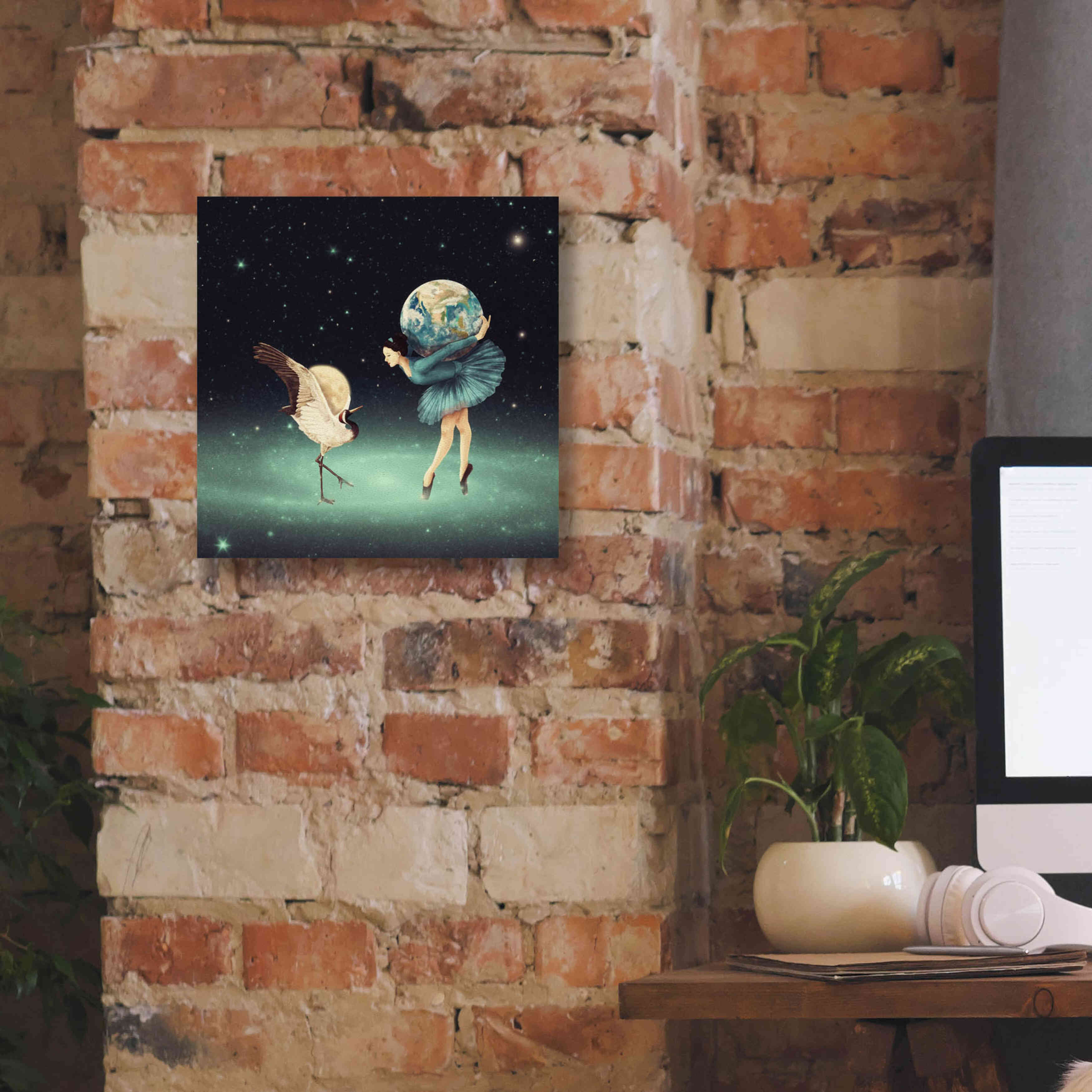 'Life is Just a Dance' by Paula Belle Flores, Giclee Canvas Wall Art,12 x 12