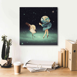 'Life is Just a Dance' by Paula Belle Flores, Giclee Canvas Wall Art,18 x 18