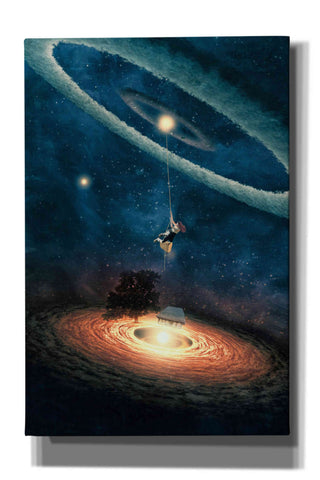 Image of 'My Dream House in Another Galaxy' by Paula Belle Flores, Giclee Canvas Wall Art