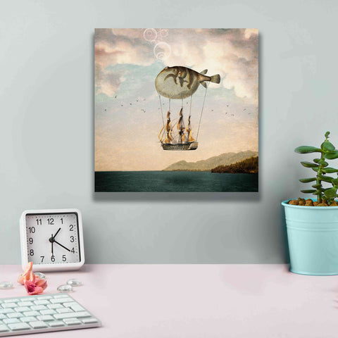 Image of 'The Big Journey' by Paula Belle Flores, Giclee Canvas Wall Art,12 x 12