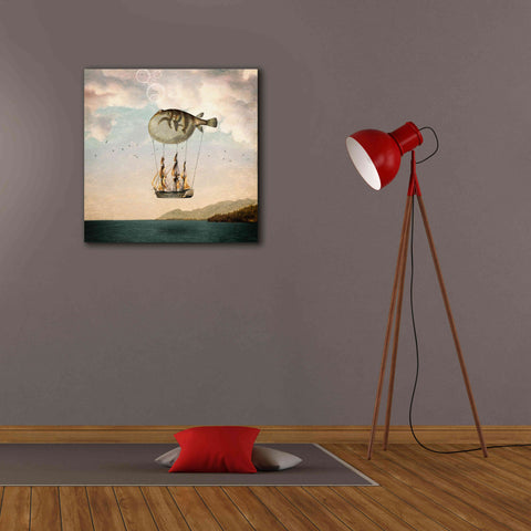 Image of 'The Big Journey' by Paula Belle Flores, Giclee Canvas Wall Art,26 x 26