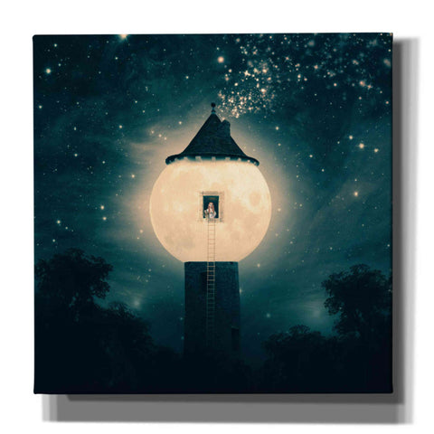 Image of 'The Moon Tower' by Paula Belle Flores, Giclee Canvas Wall Art