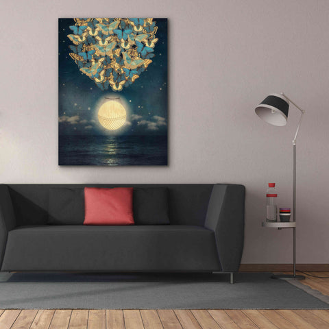 Image of 'The Rising Moon' by Paula Belle Flores, Giclee Canvas Wall Art,40 x 54