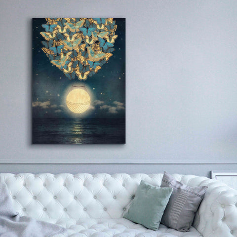 Image of 'The Rising Moon' by Paula Belle Flores, Giclee Canvas Wall Art,40 x 54