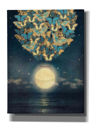 Image of 'The Rising Moon' by Paula Belle Flores, Giclee Canvas Wall Art