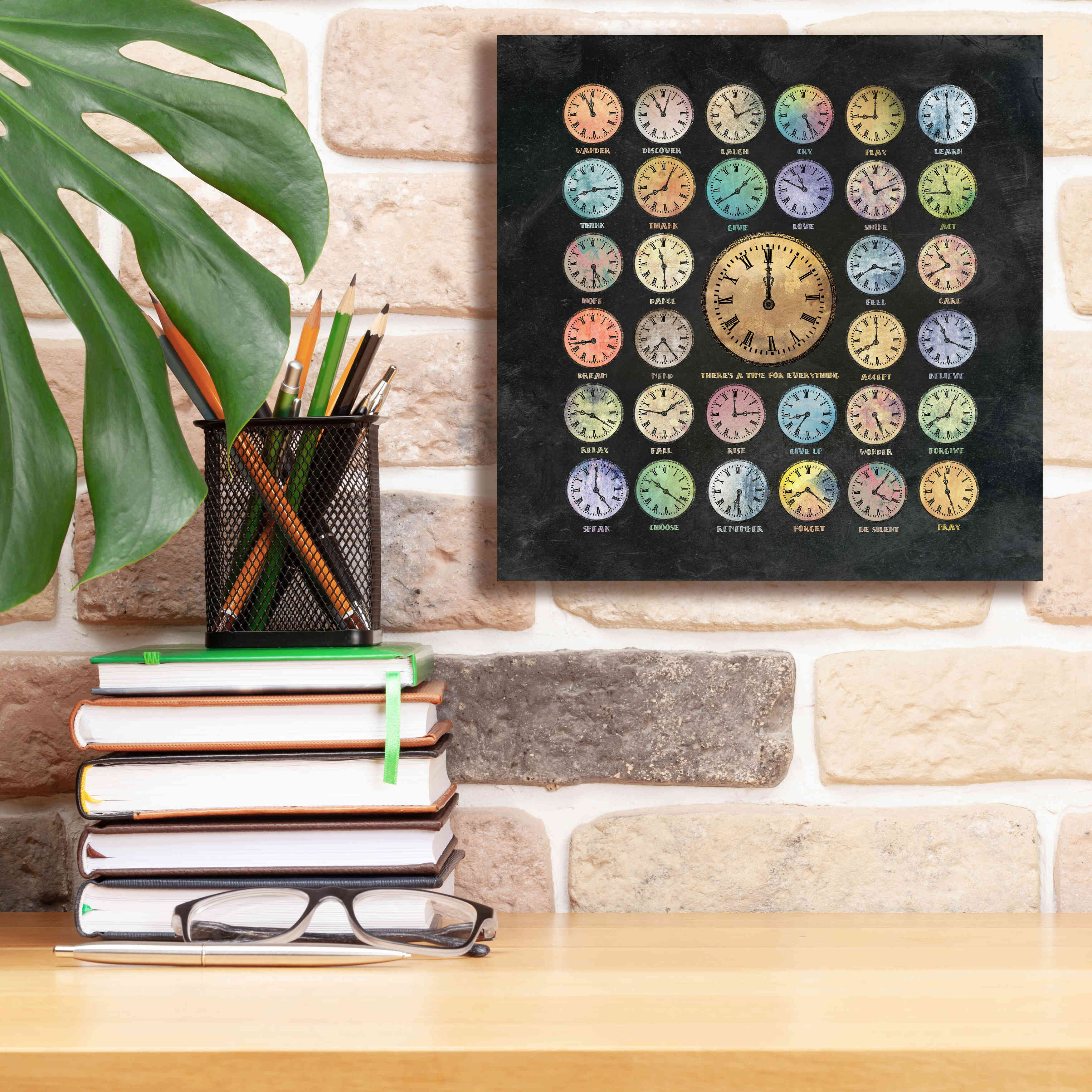 'There is a Time for Everything' by Paula Belle Flores, Giclee Canvas Wall Art,12 x 12