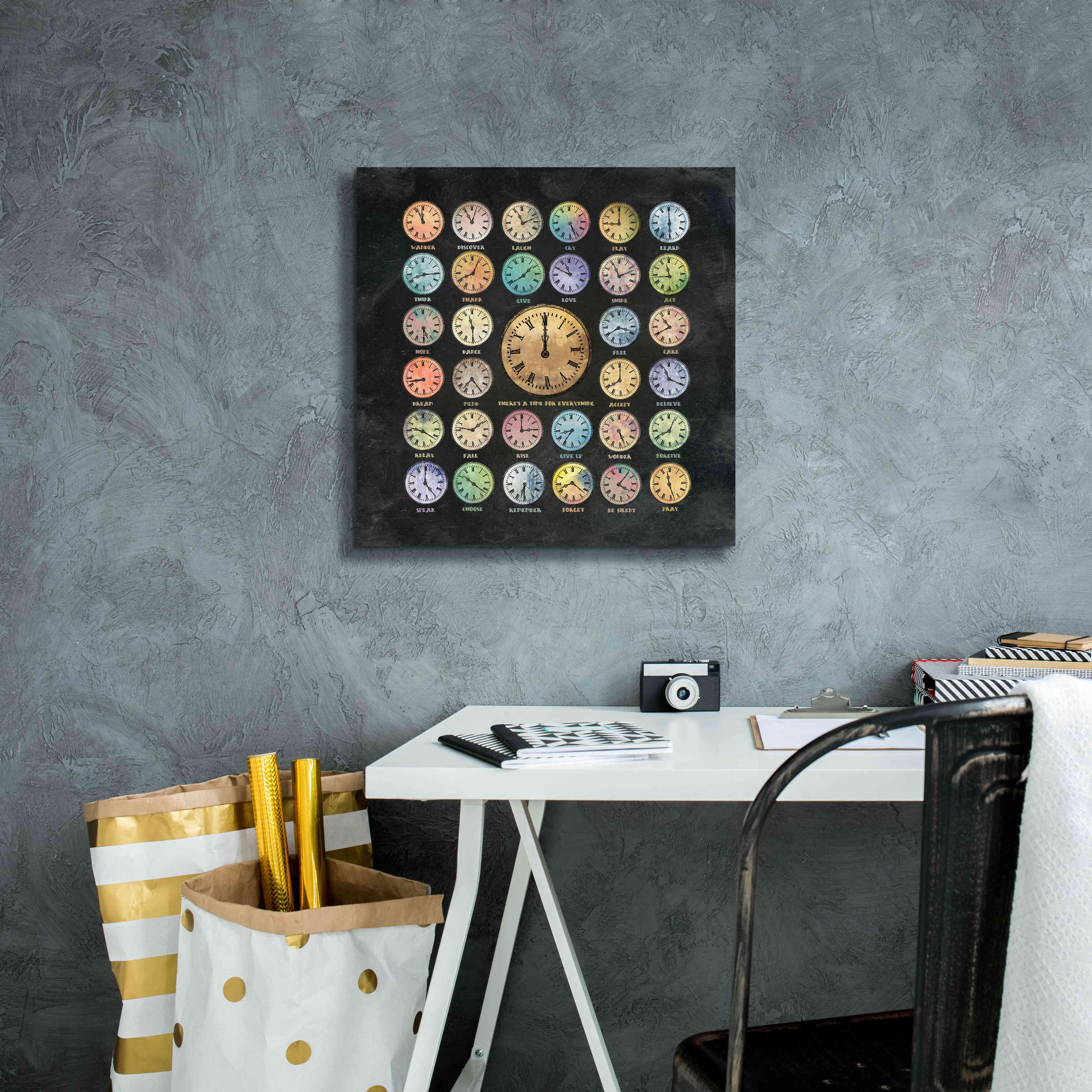 'There is a Time for Everything' by Paula Belle Flores, Giclee Canvas Wall Art,18 x 18