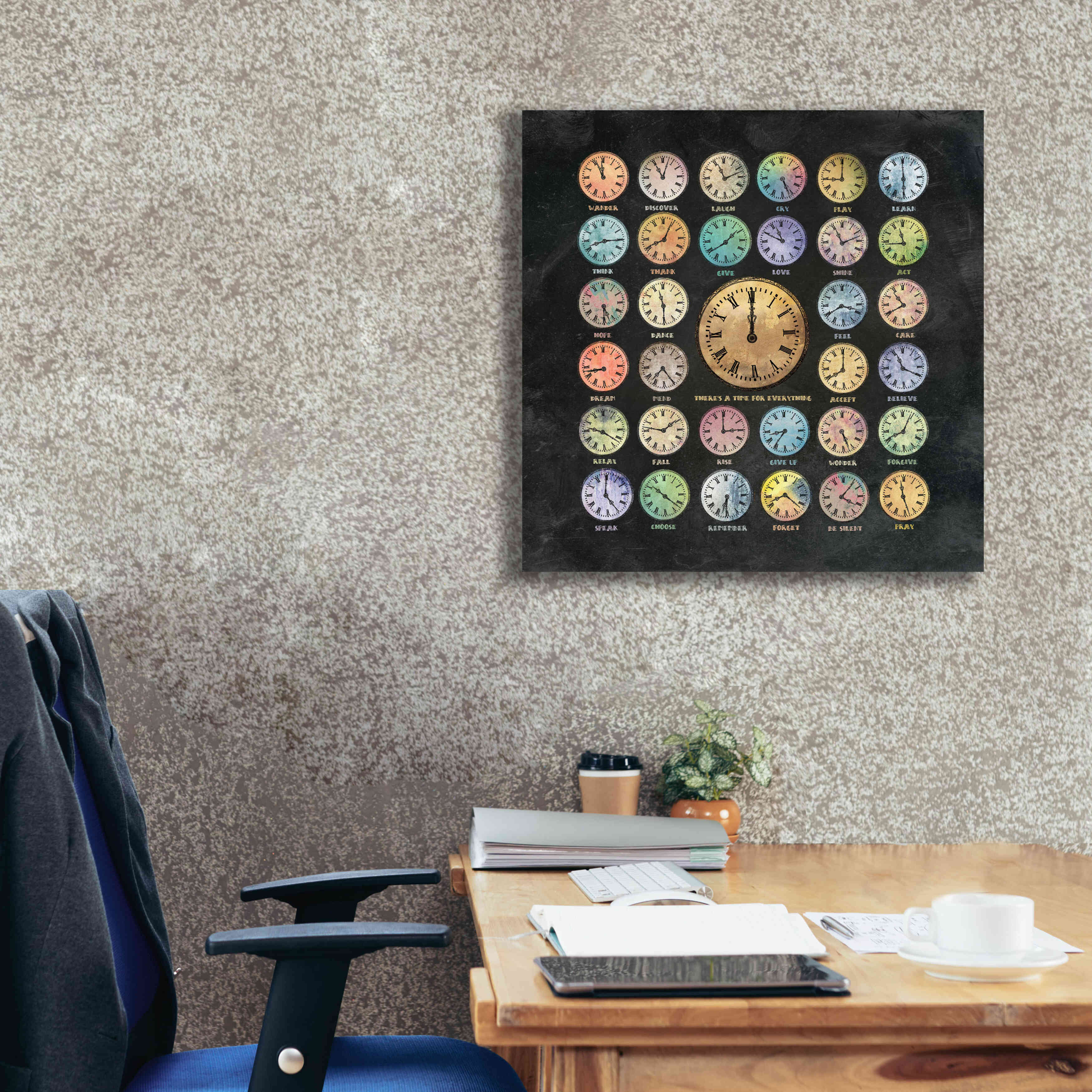 'There is a Time for Everything' by Paula Belle Flores, Giclee Canvas Wall Art,26 x 26