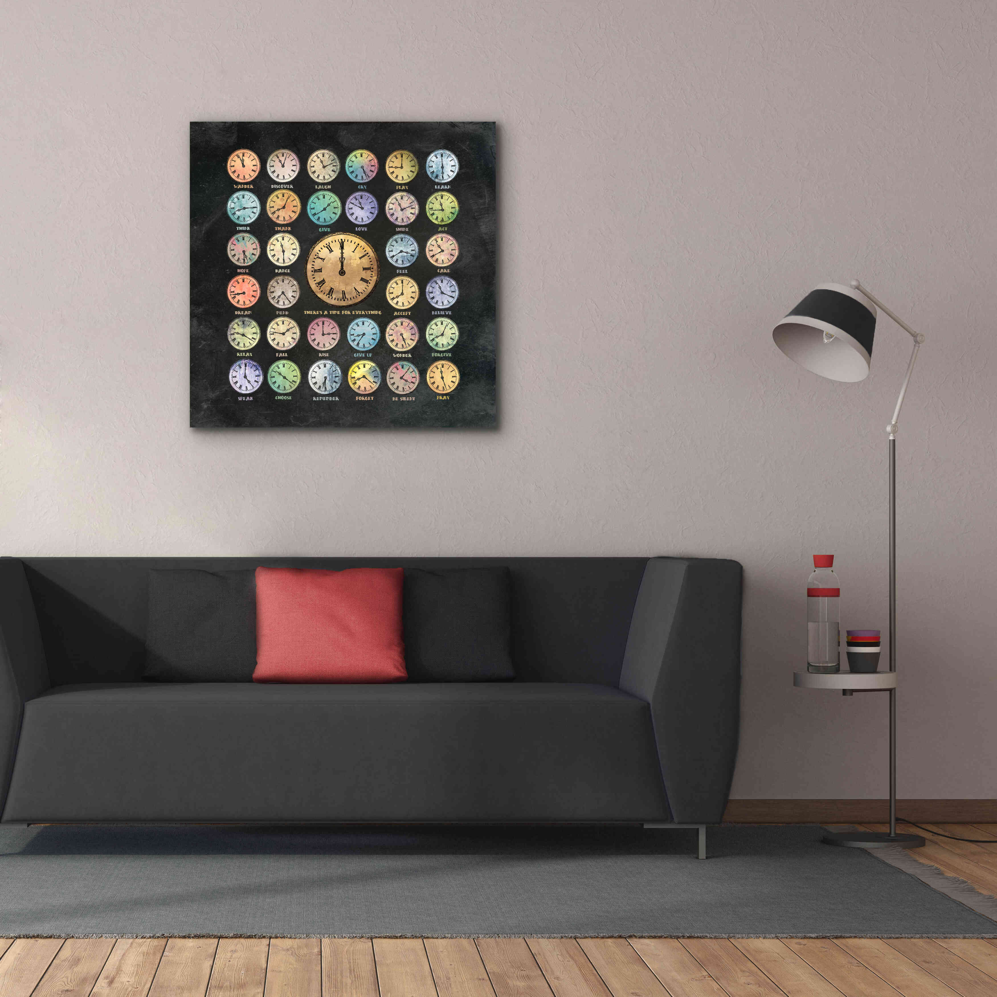 'There is a Time for Everything' by Paula Belle Flores, Giclee Canvas Wall Art,37 x 37