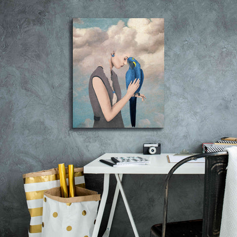 Image of 'You Are Safe With Me' by Paula Belle Flores, Giclee Canvas Wall Art,20 x 24
