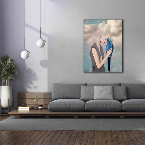 Image of 'You Are Safe With Me' by Paula Belle Flores, Giclee Canvas Wall Art,40 x 54