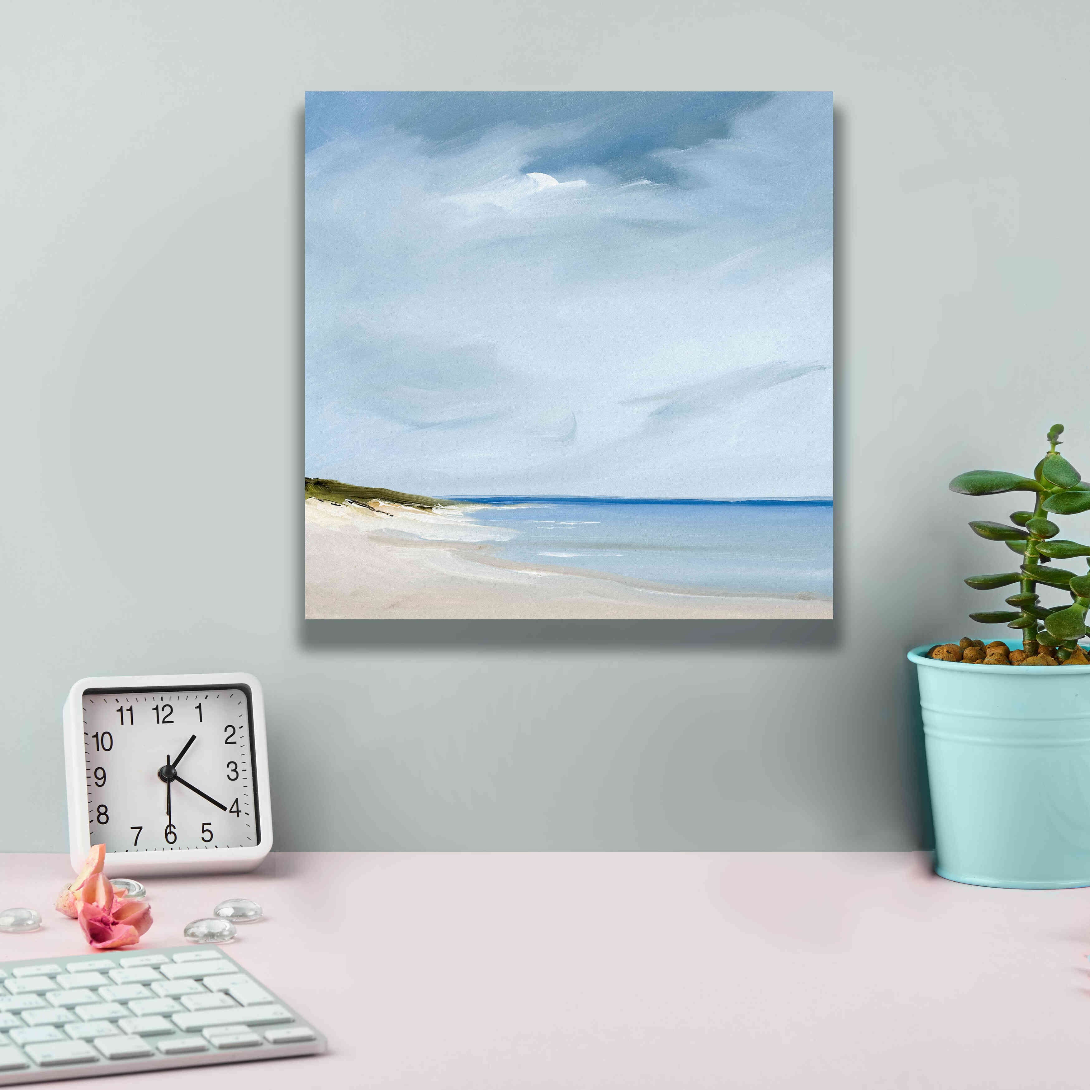 'Blue' by Rick Fleury, Giclee Canvas Wall Art,12 x 12