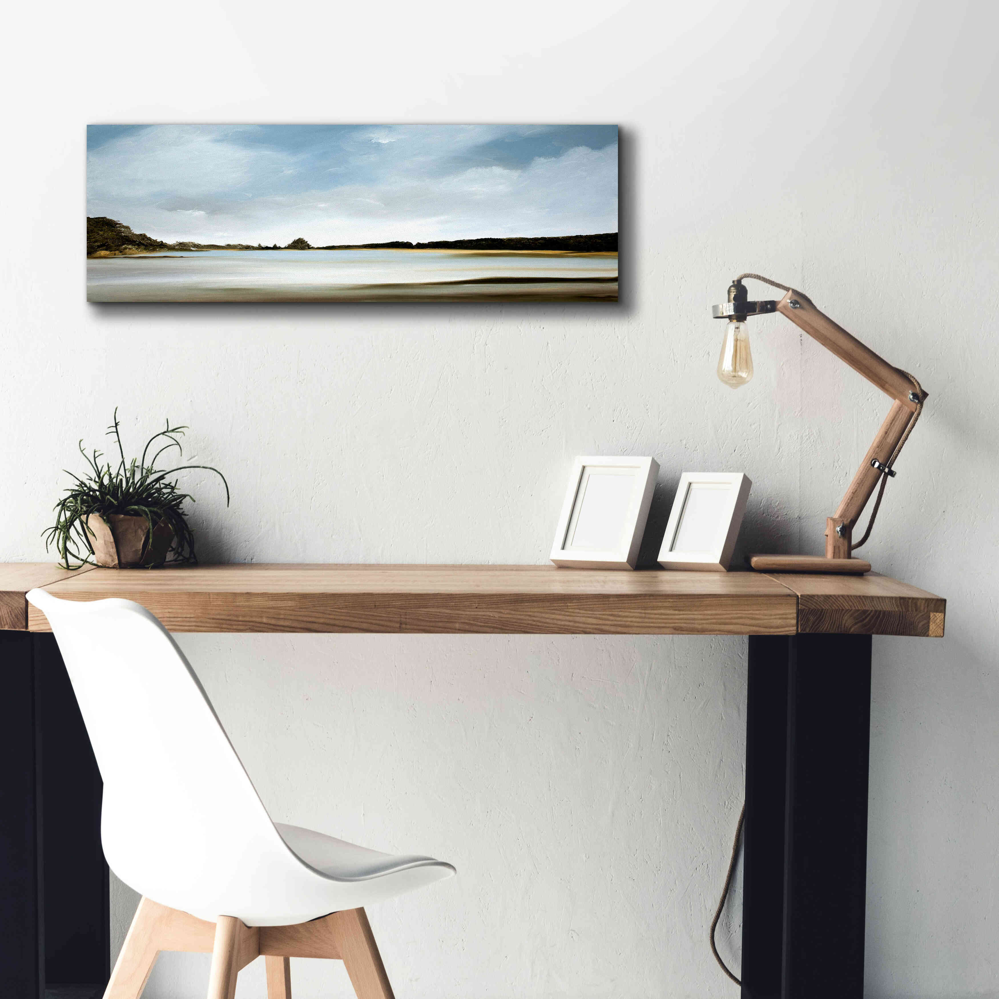 'Freedom' by Rick Fleury, Giclee Canvas Wall Art,36 x 12