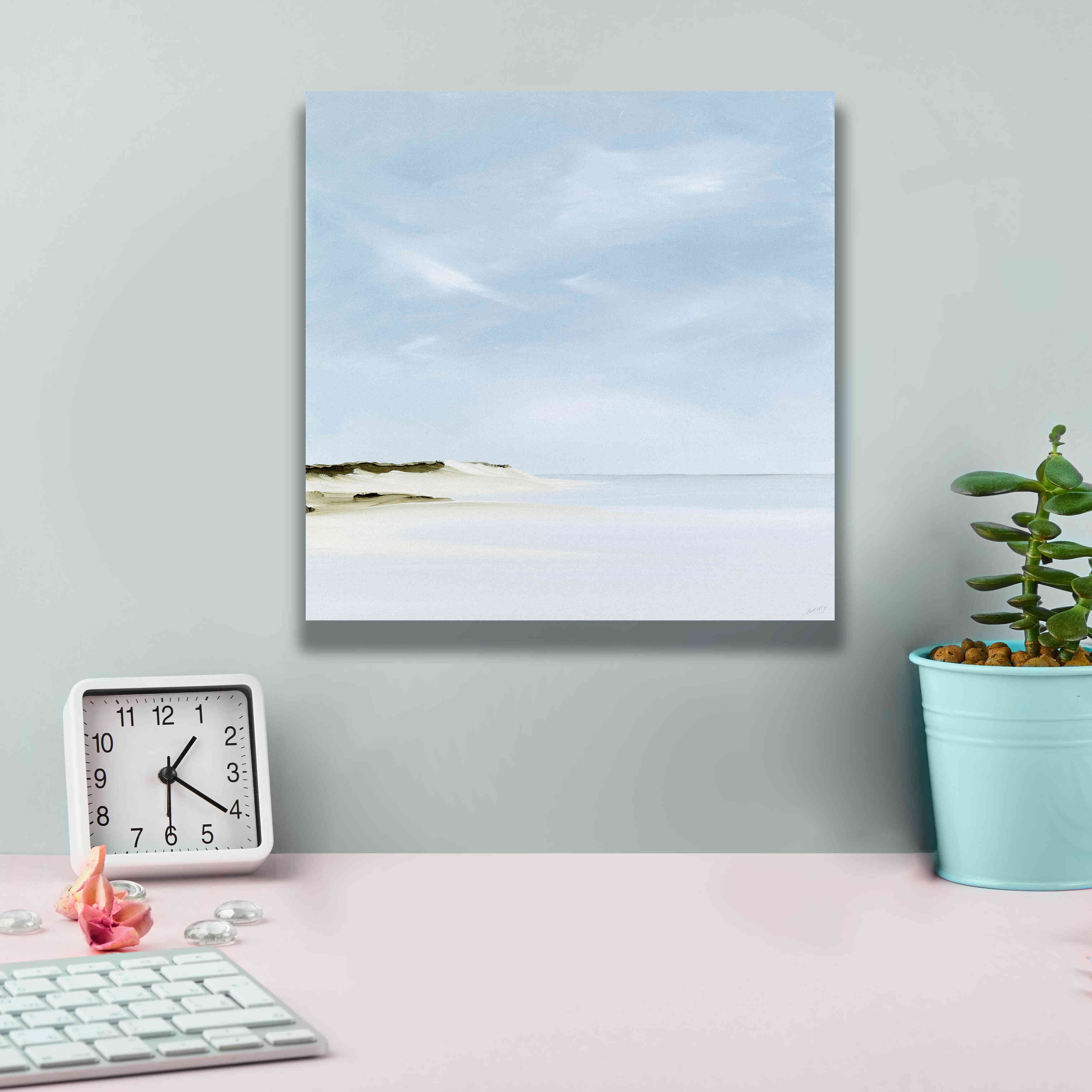 'Inshore' by Rick Fleury, Giclee Canvas Wall Art,12 x 12